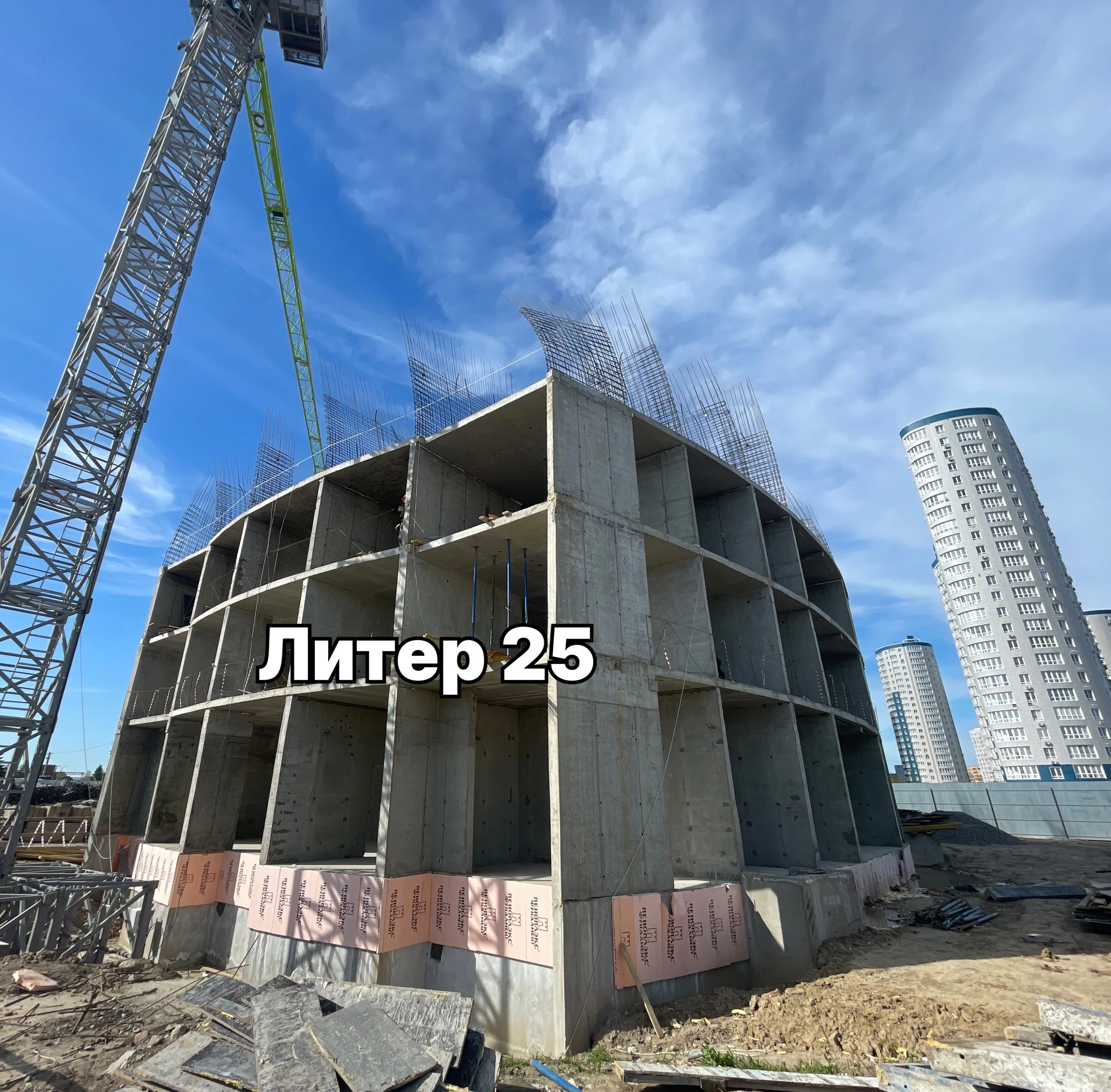 ЖК "Фонтаны" ход строительства