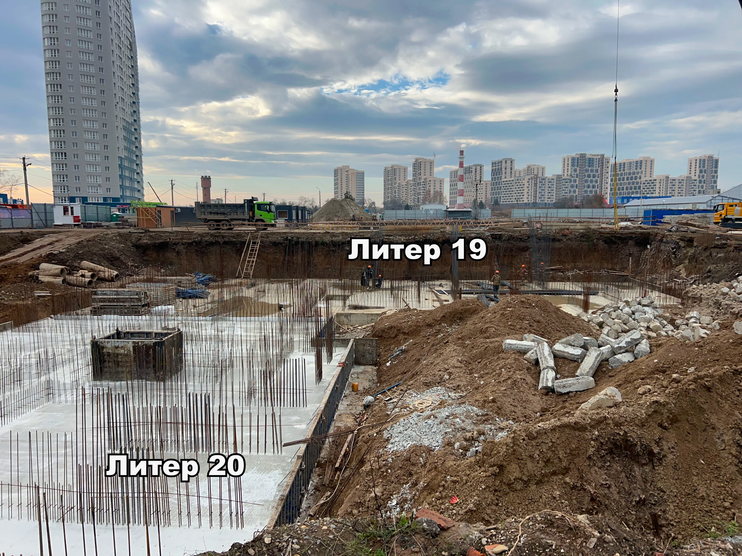 ЖК "Фонтаны" ход строительства