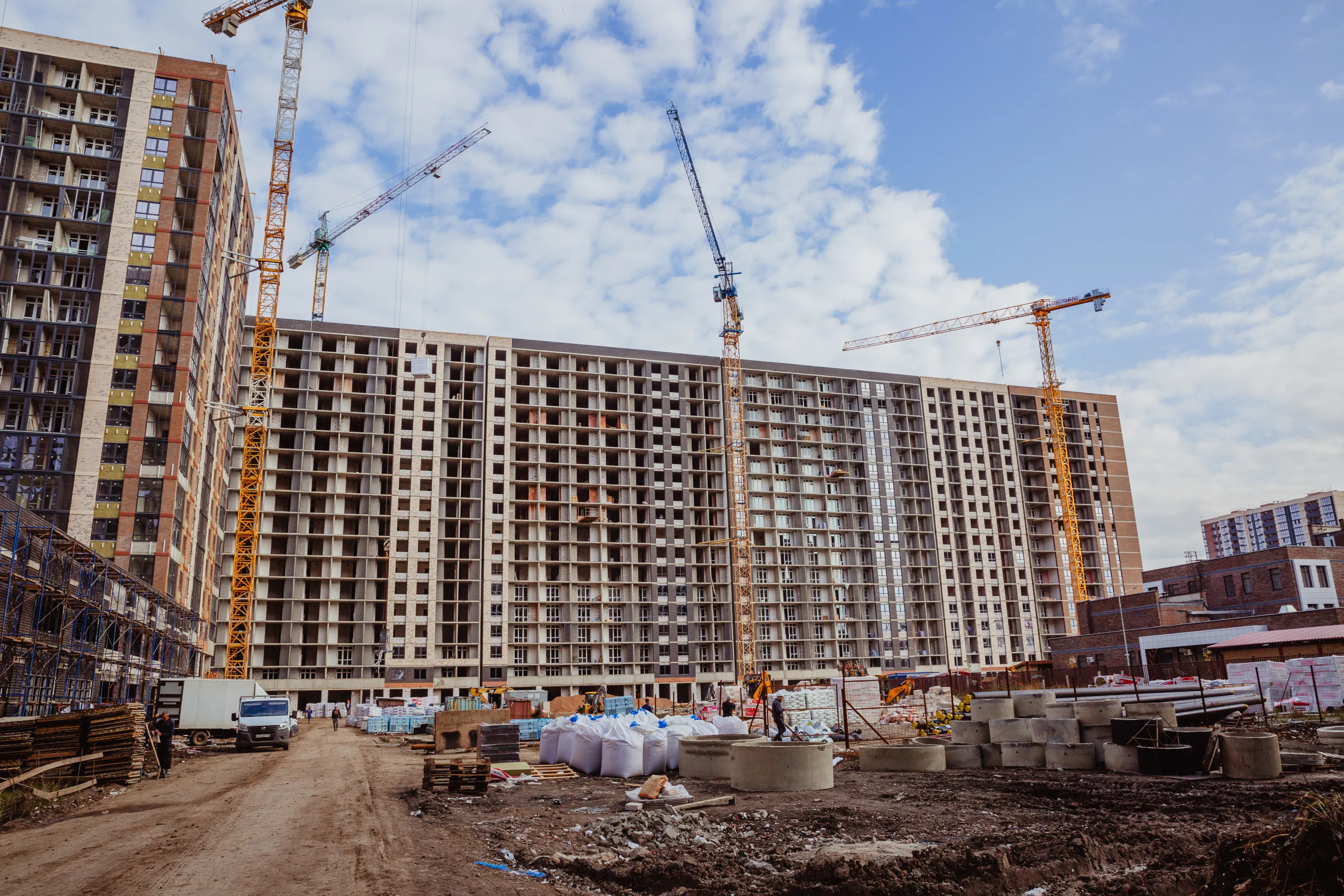 ЖК Микрорайон Образцово ход строительства