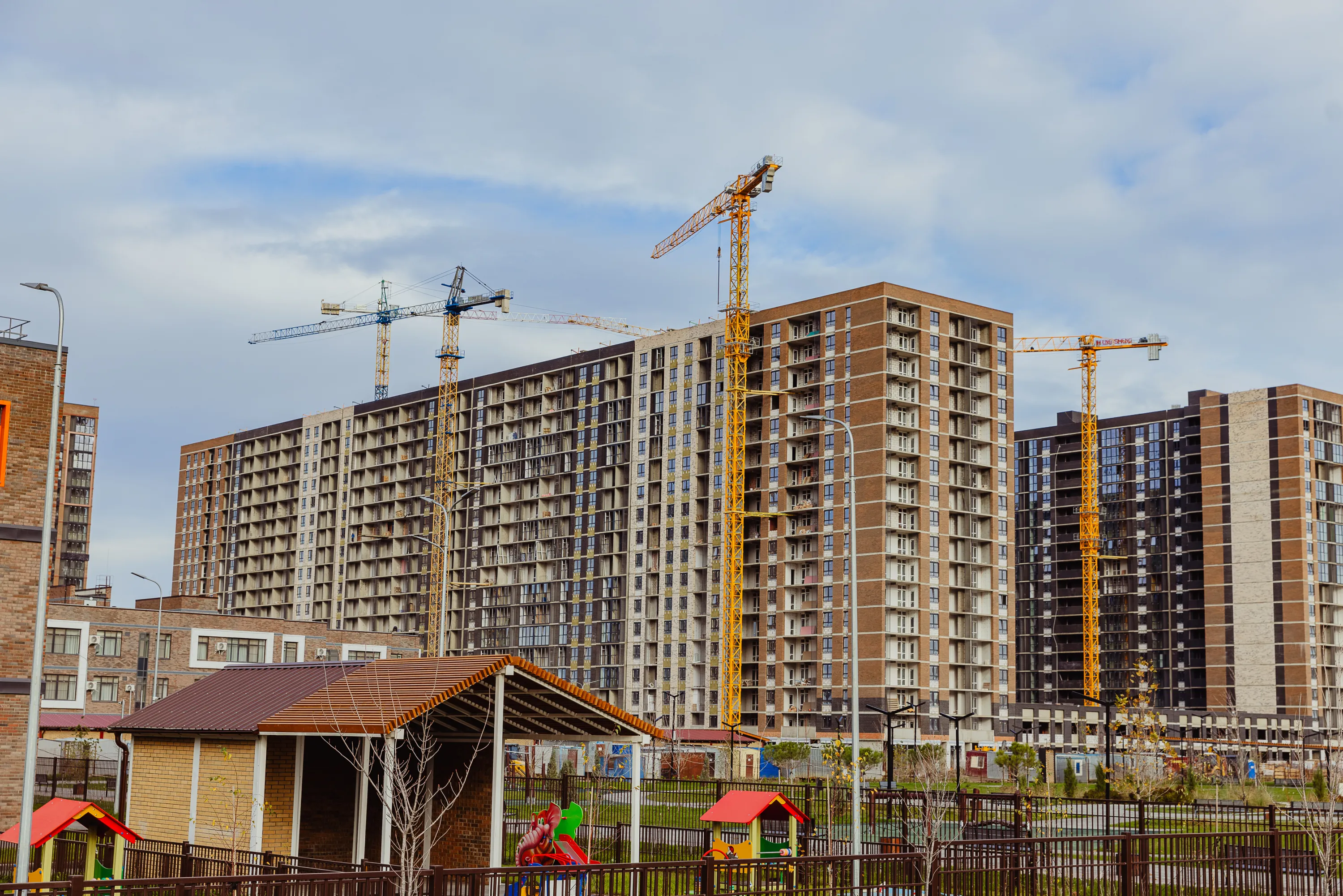 ЖК Микрорайон Образцово ход строительства