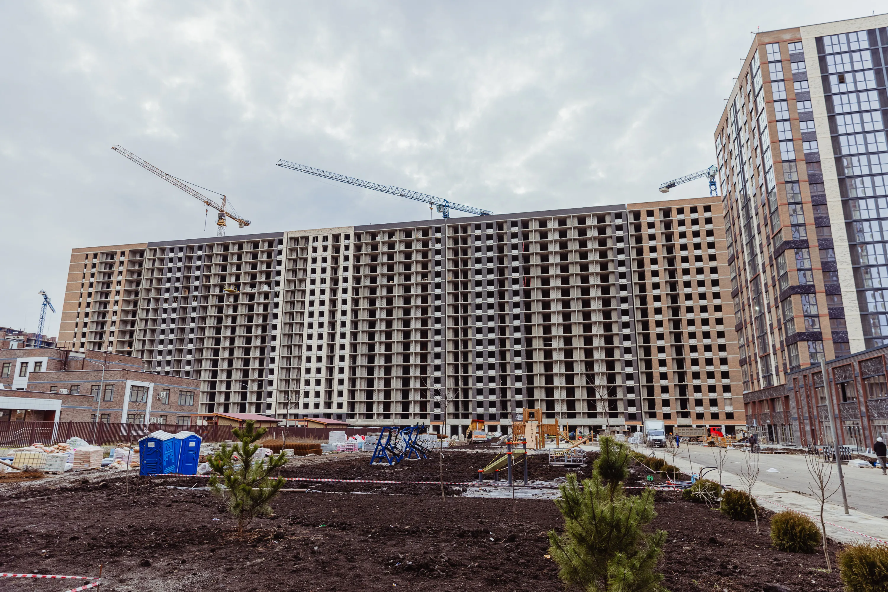ЖК Микрорайон Образцово ход строительства