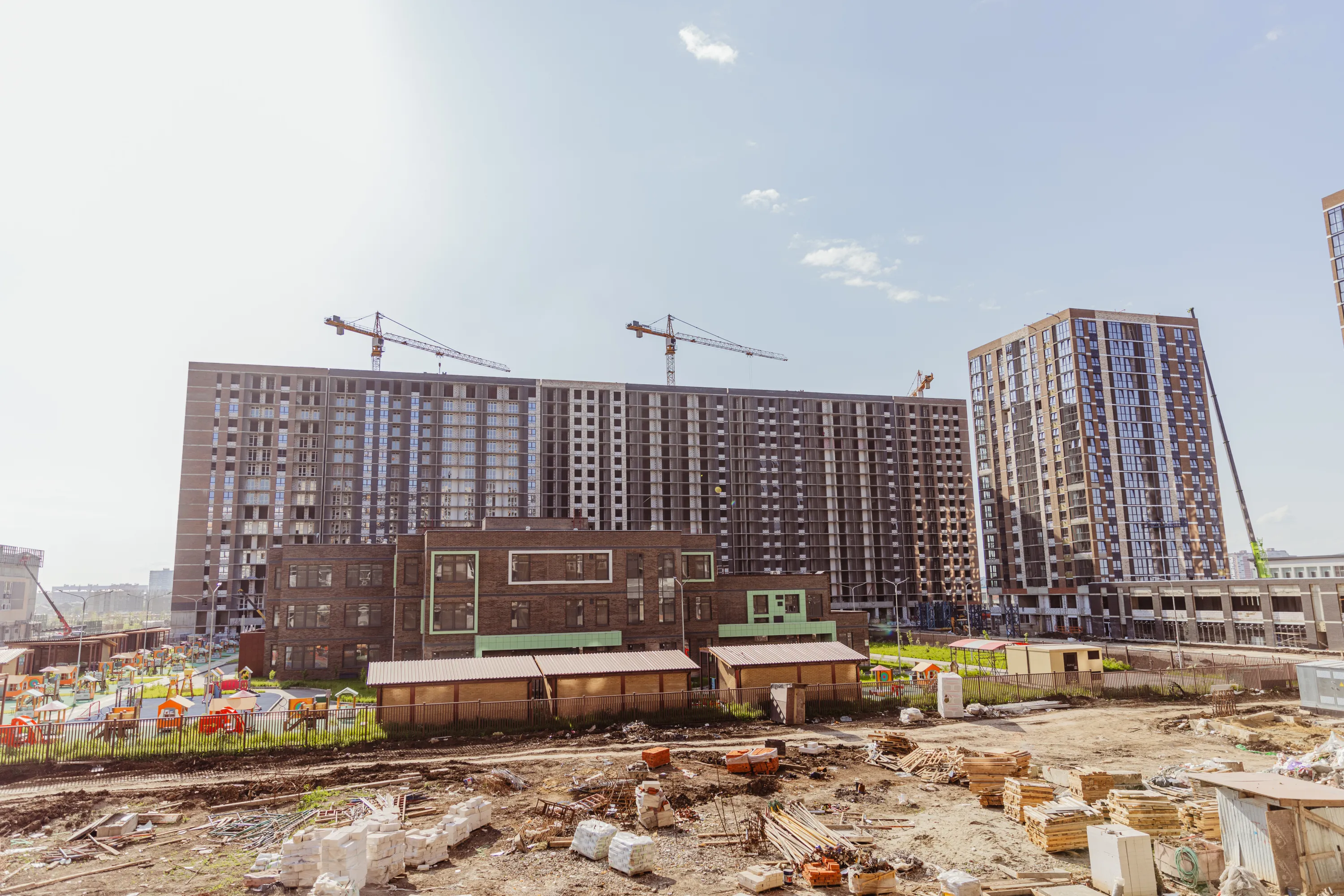 ЖК Микрорайон Образцово ход строительства