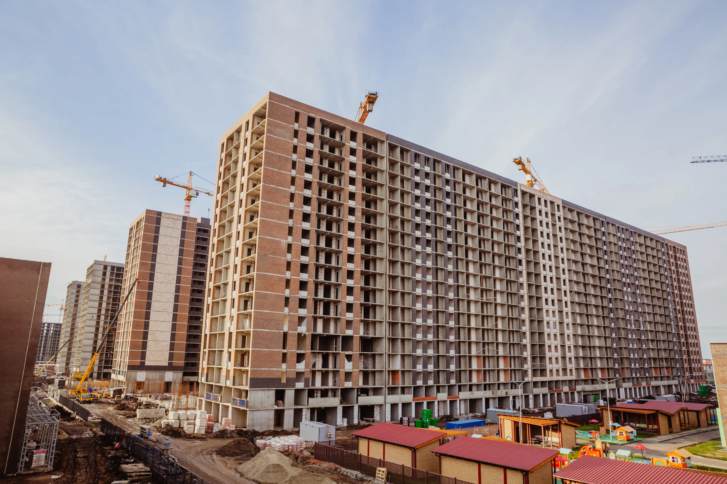 ЖК Микрорайон Образцово ход строительства
