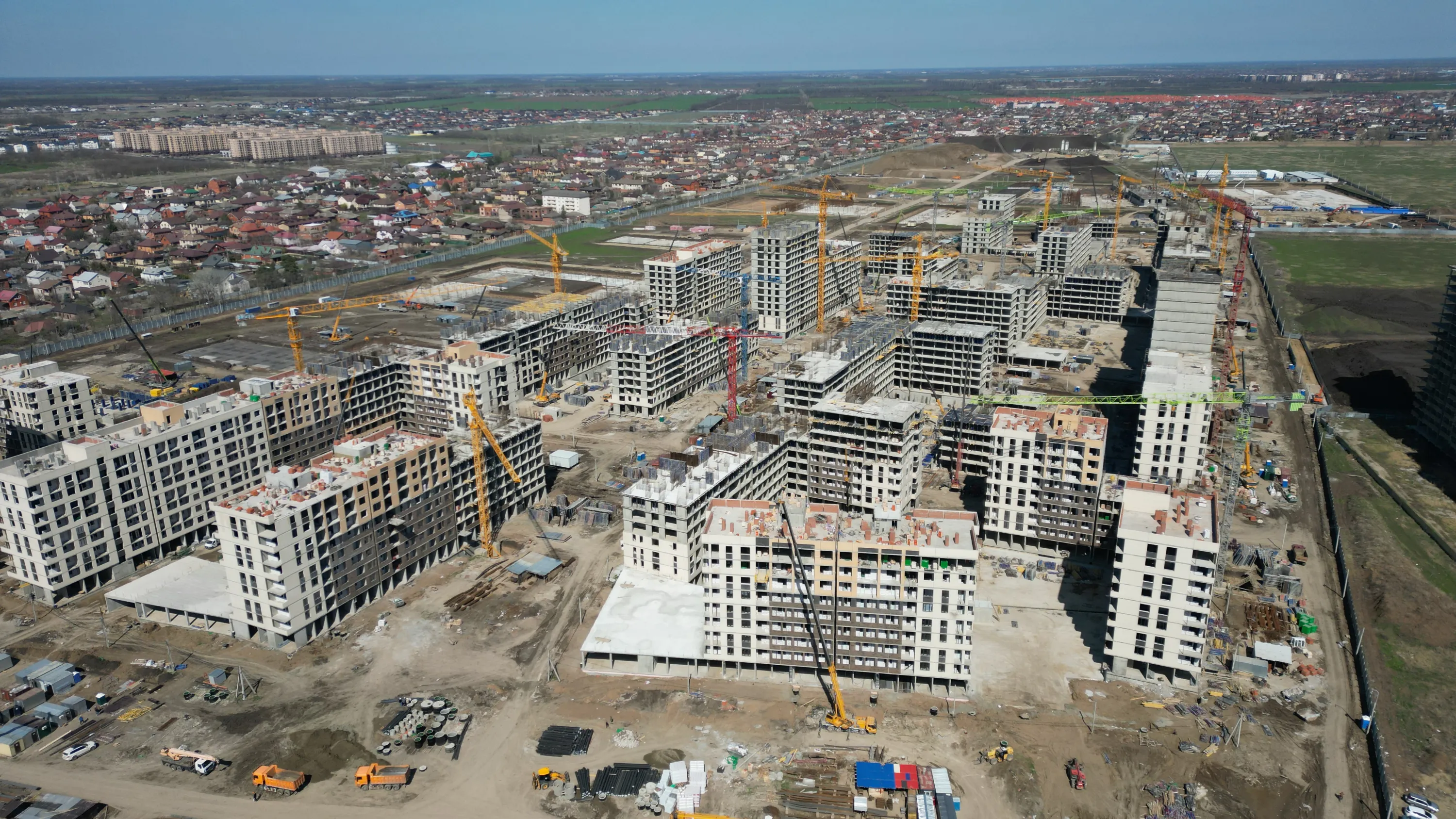 ЖК Народные Кварталы ход строительства