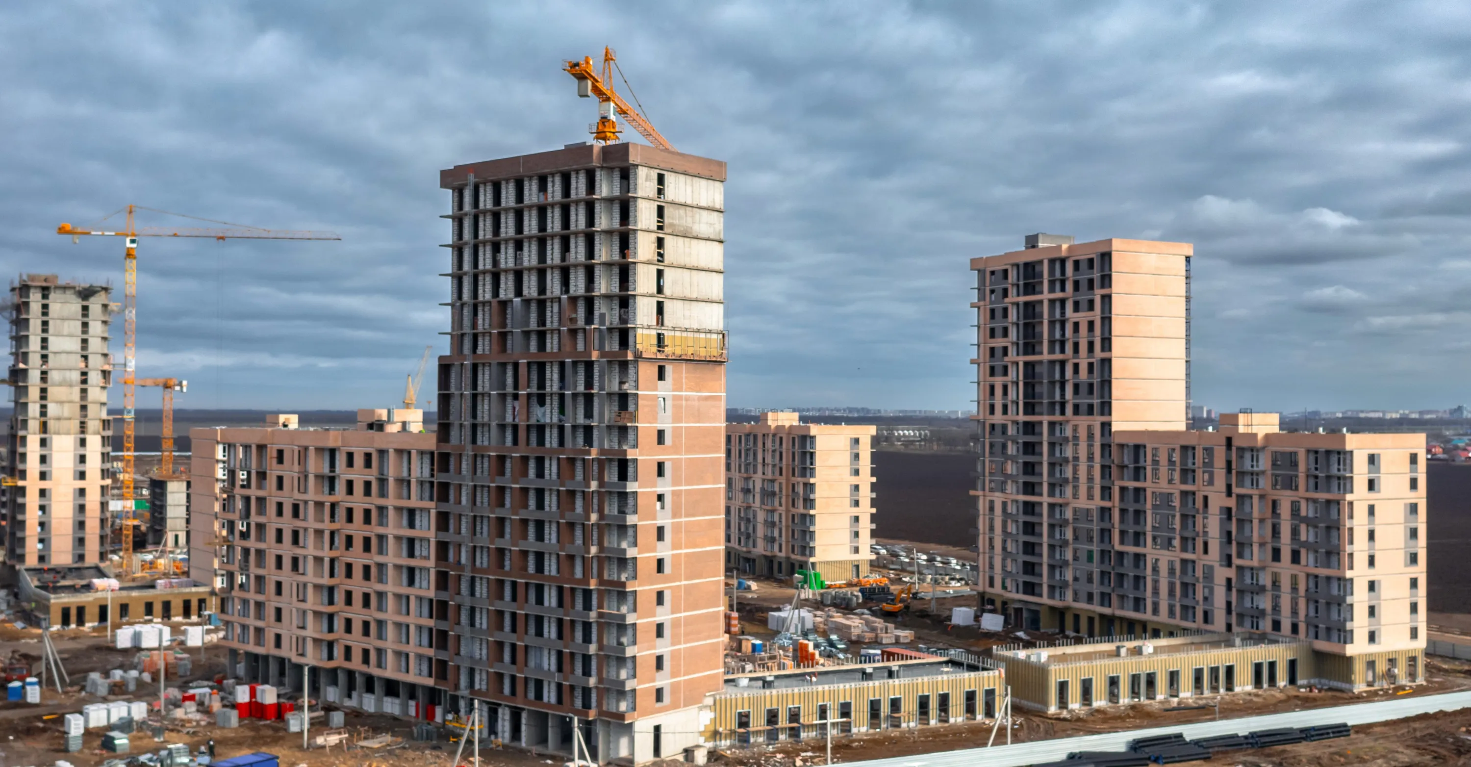 ЖК Теплые Края ход строительства