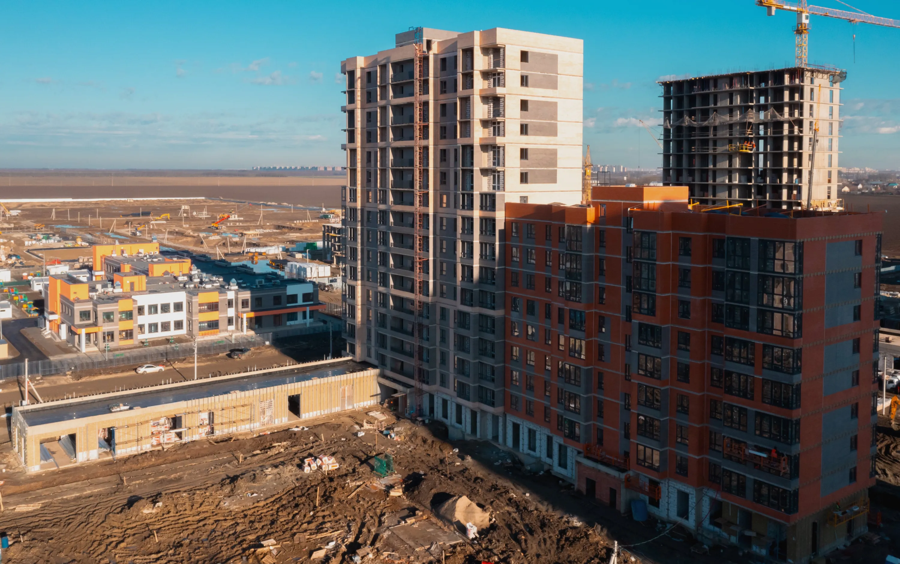ЖК Теплые Края ход строительства