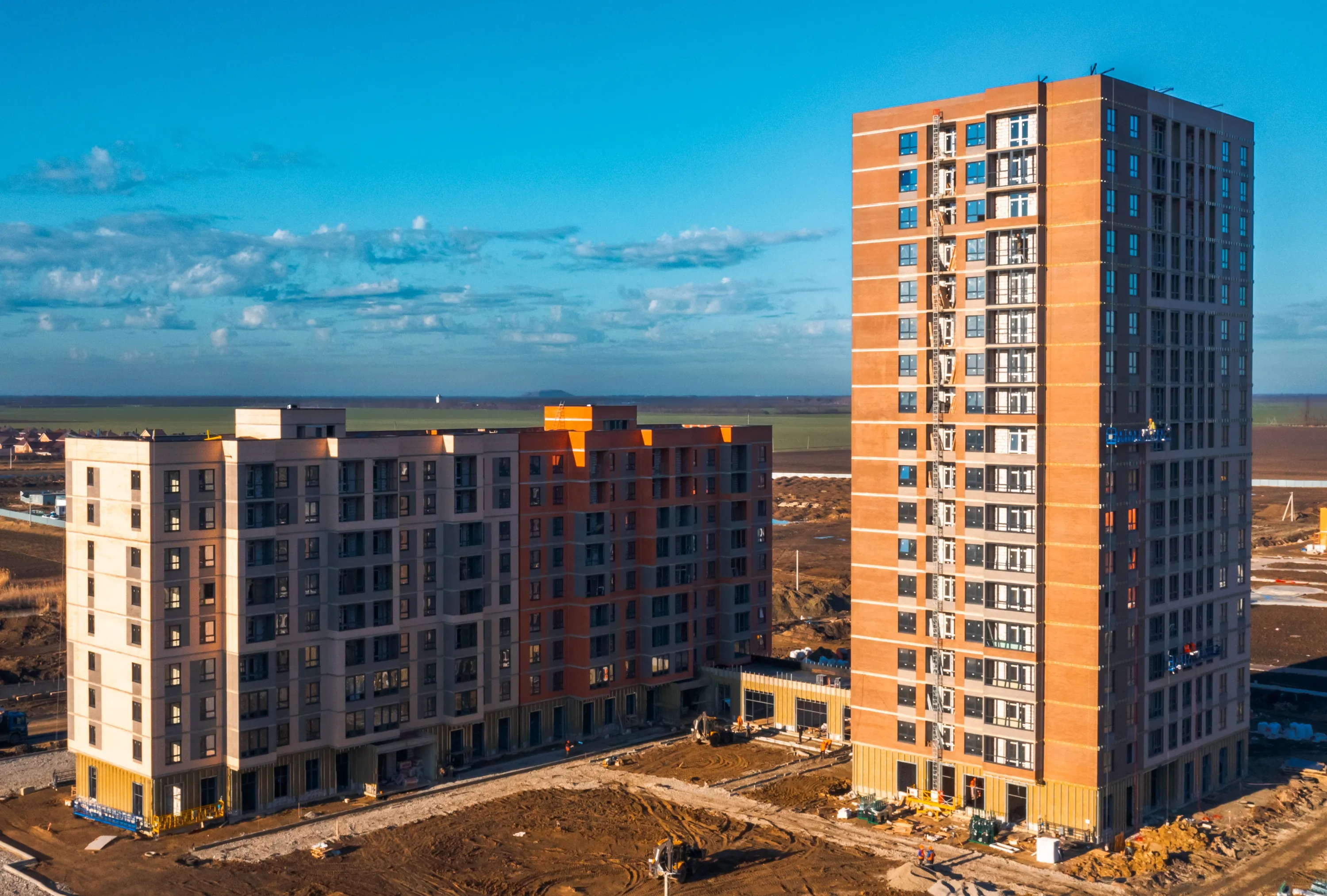 ЖК Теплые Края ход строительства