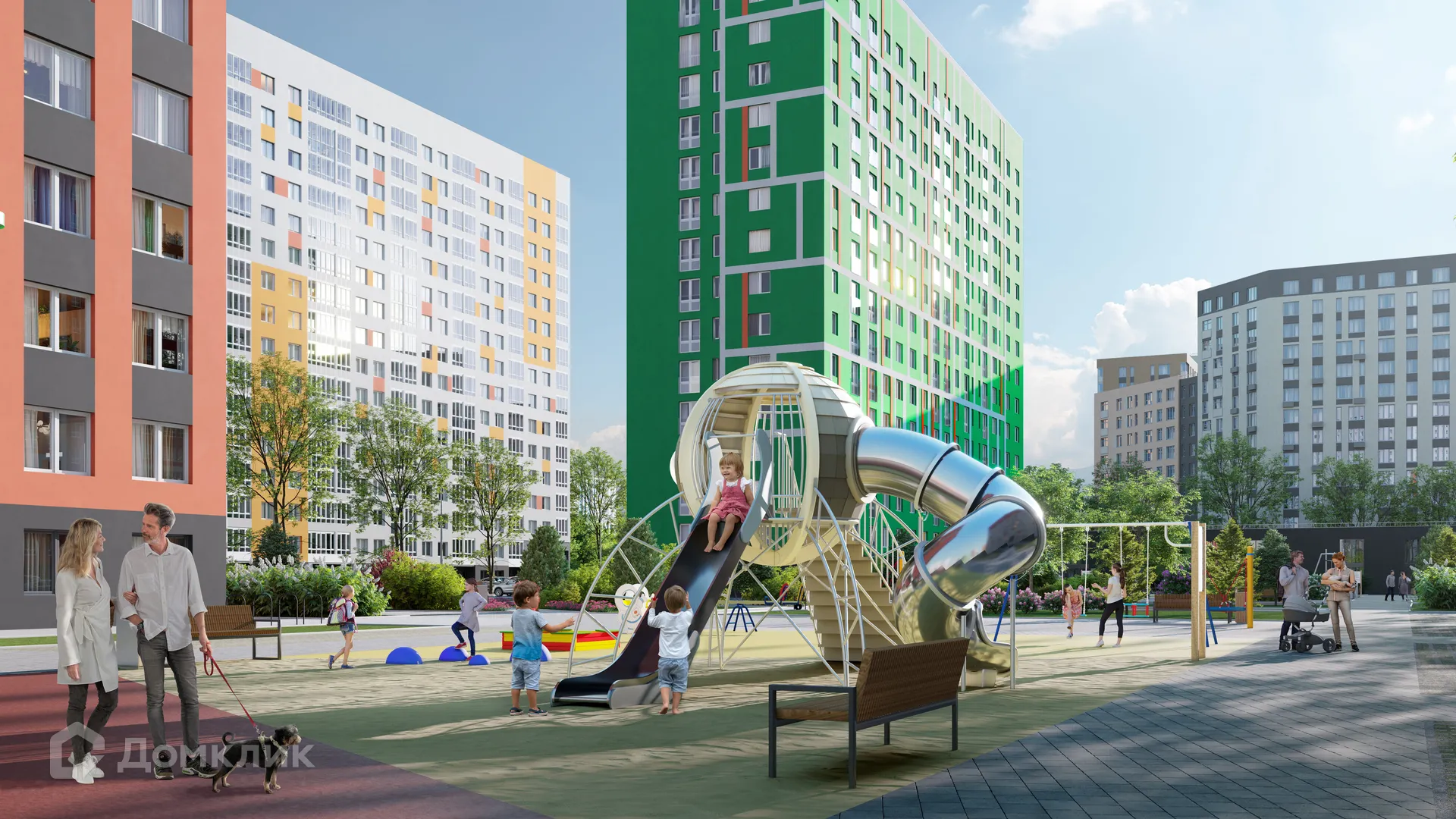 Планировка 1-комнатной квартиры 25.65 м² в ЖК Спутник-1, г. Екатеринбург — фото 6