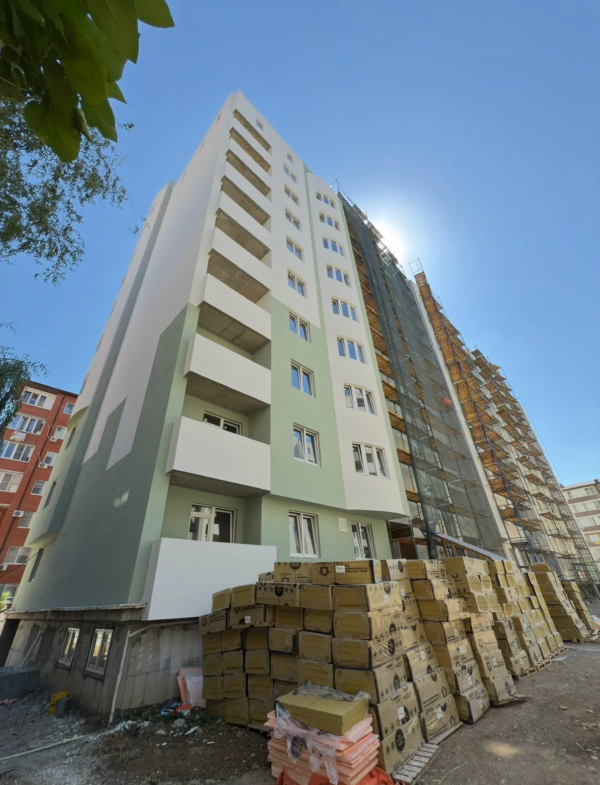 Опера ход строительства