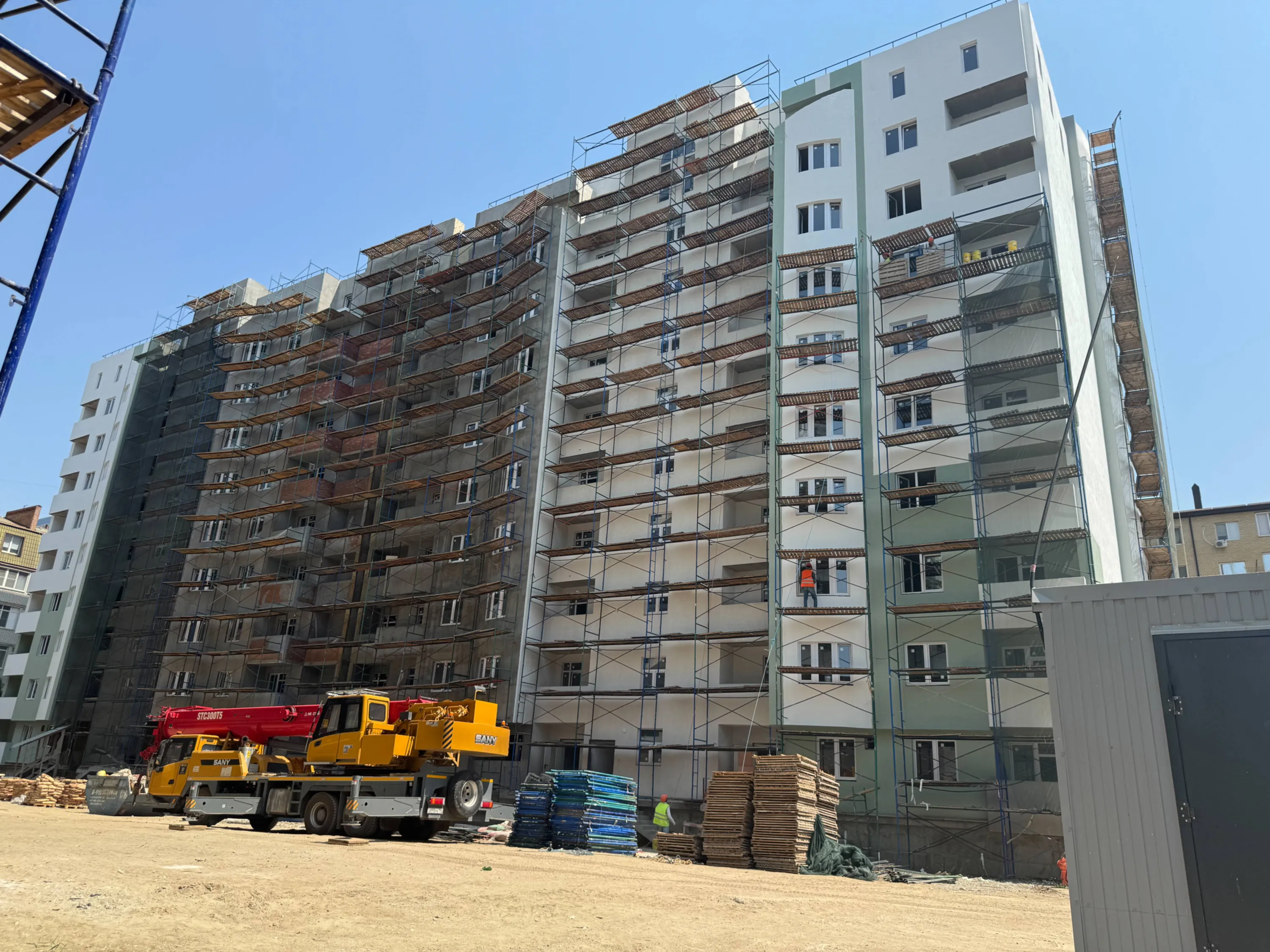 Опера ход строительства
