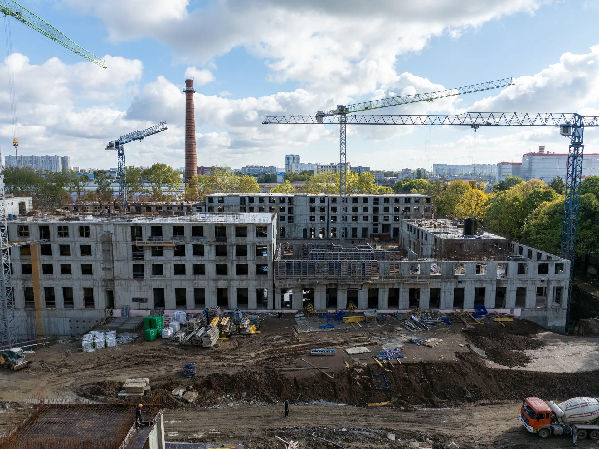 ЖК Патрики ход строительства
