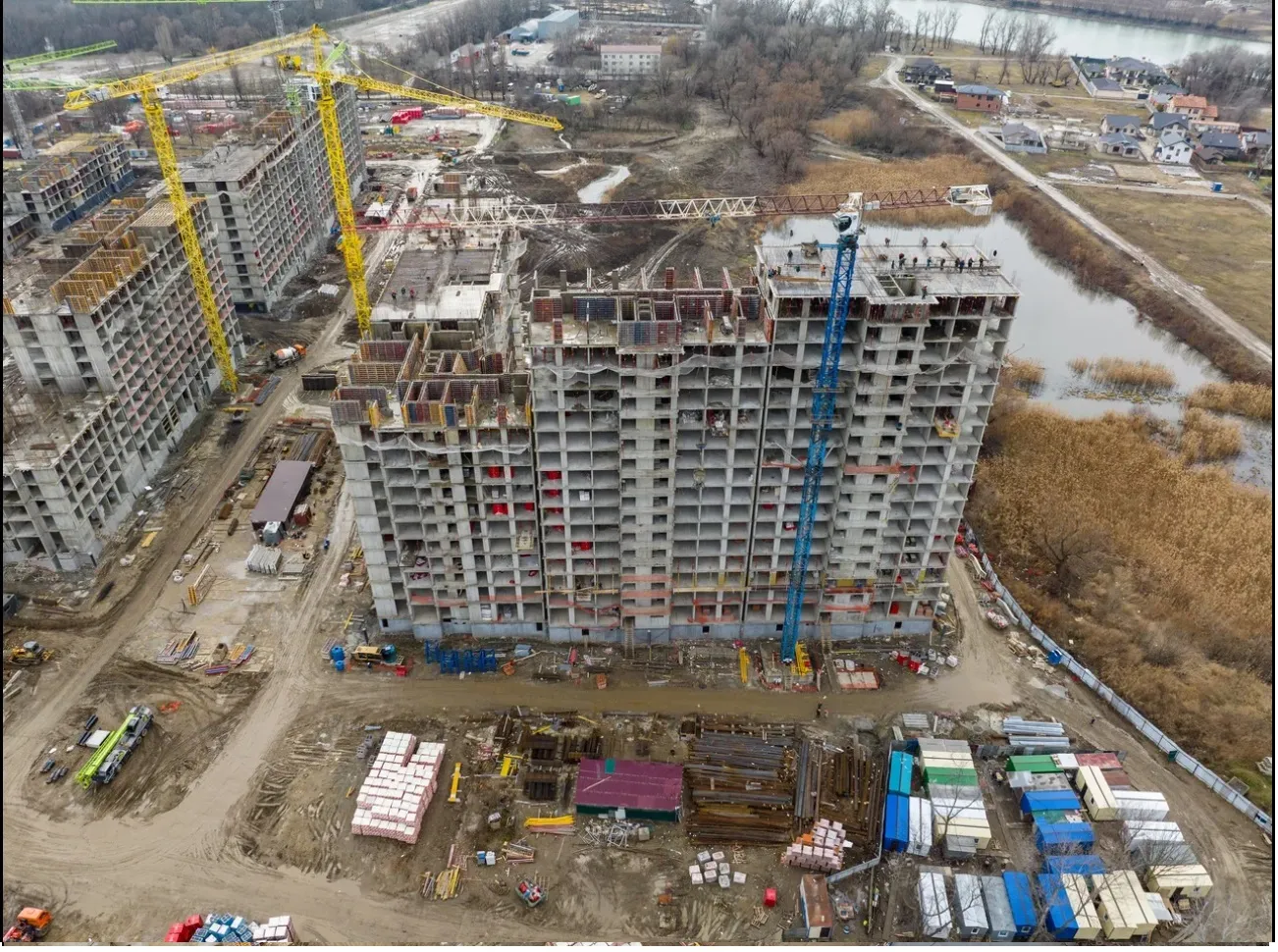 ЖК Гарантия на Обрывной ход строительства