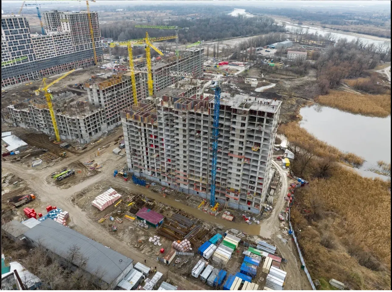 ЖК Гарантия на Обрывной ход строительства