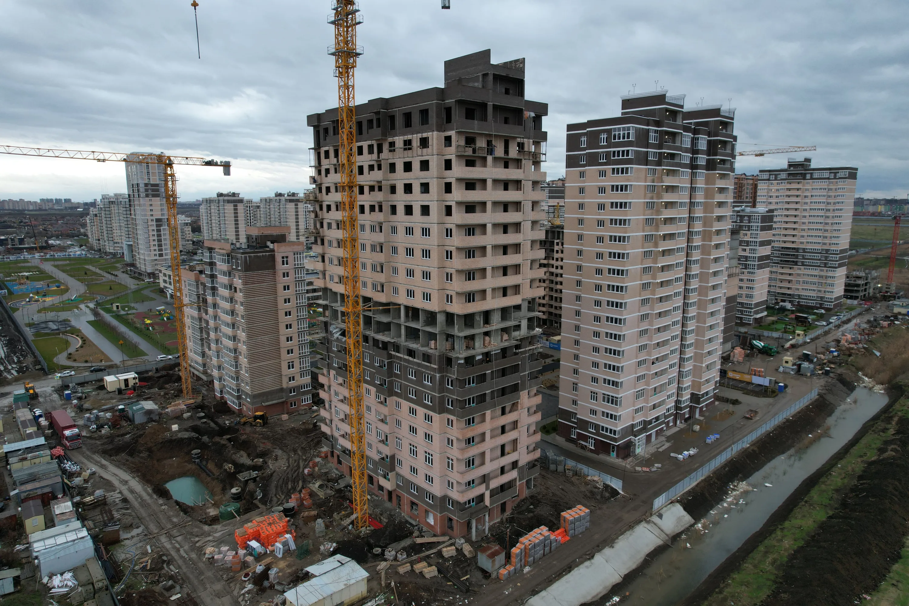 ЖК NEO-квартал "Красная площадь" ход строительства