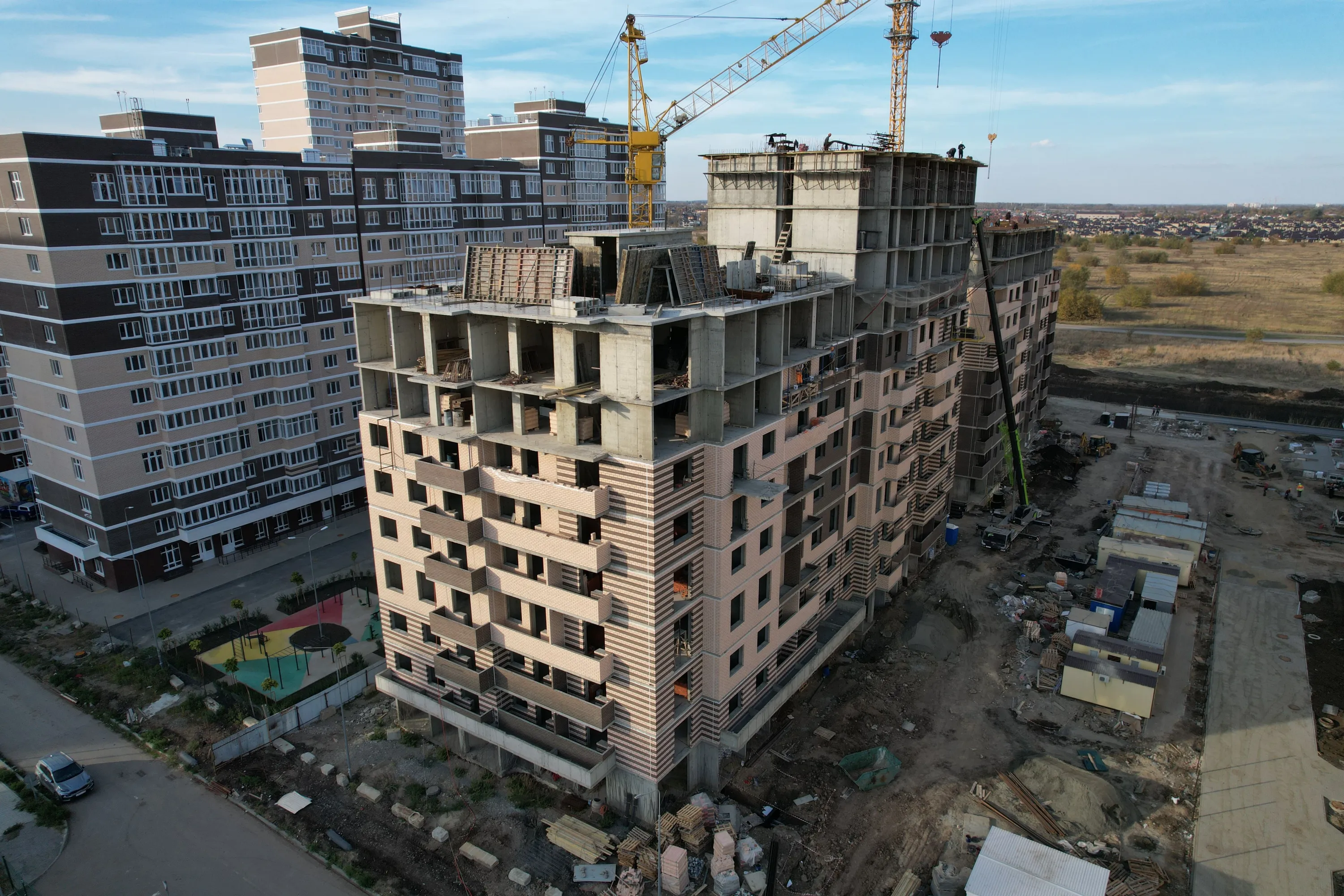 ЖК NEO-квартал "Красная площадь" ход строительства