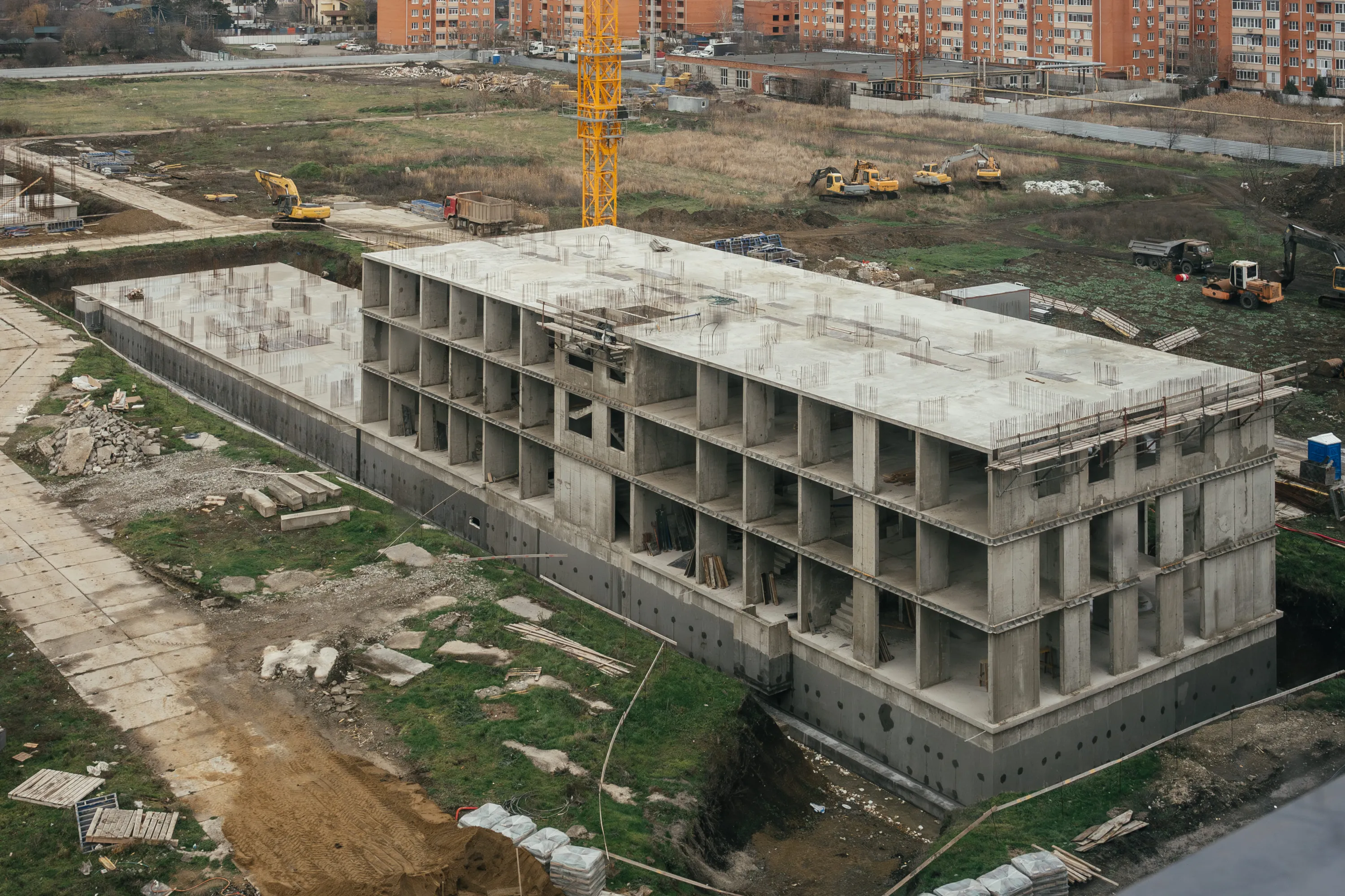 ЖК ИНАЧЕ в Молодежном ход строительства
