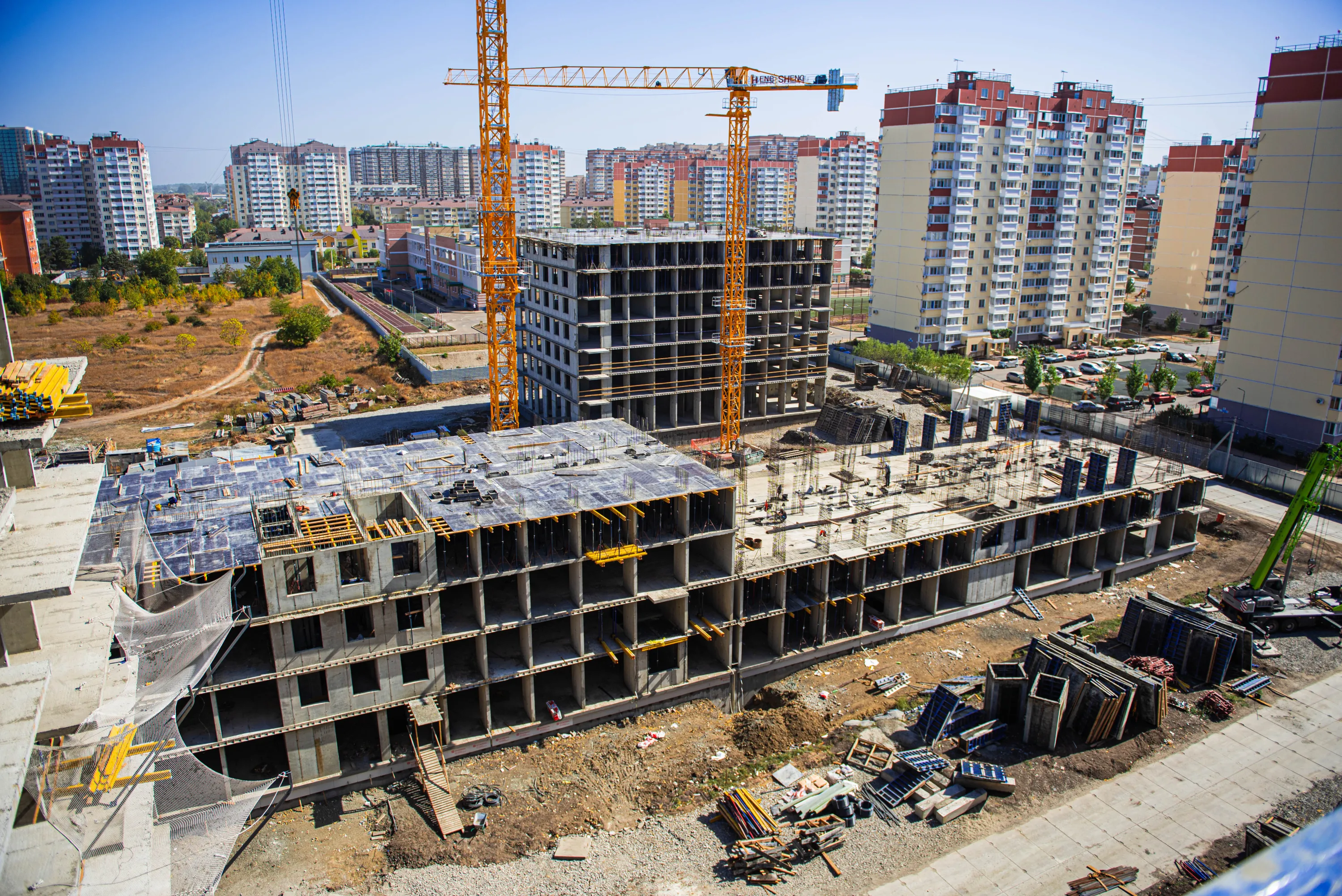 ЖК ИНАЧЕ в Молодежном ход строительства