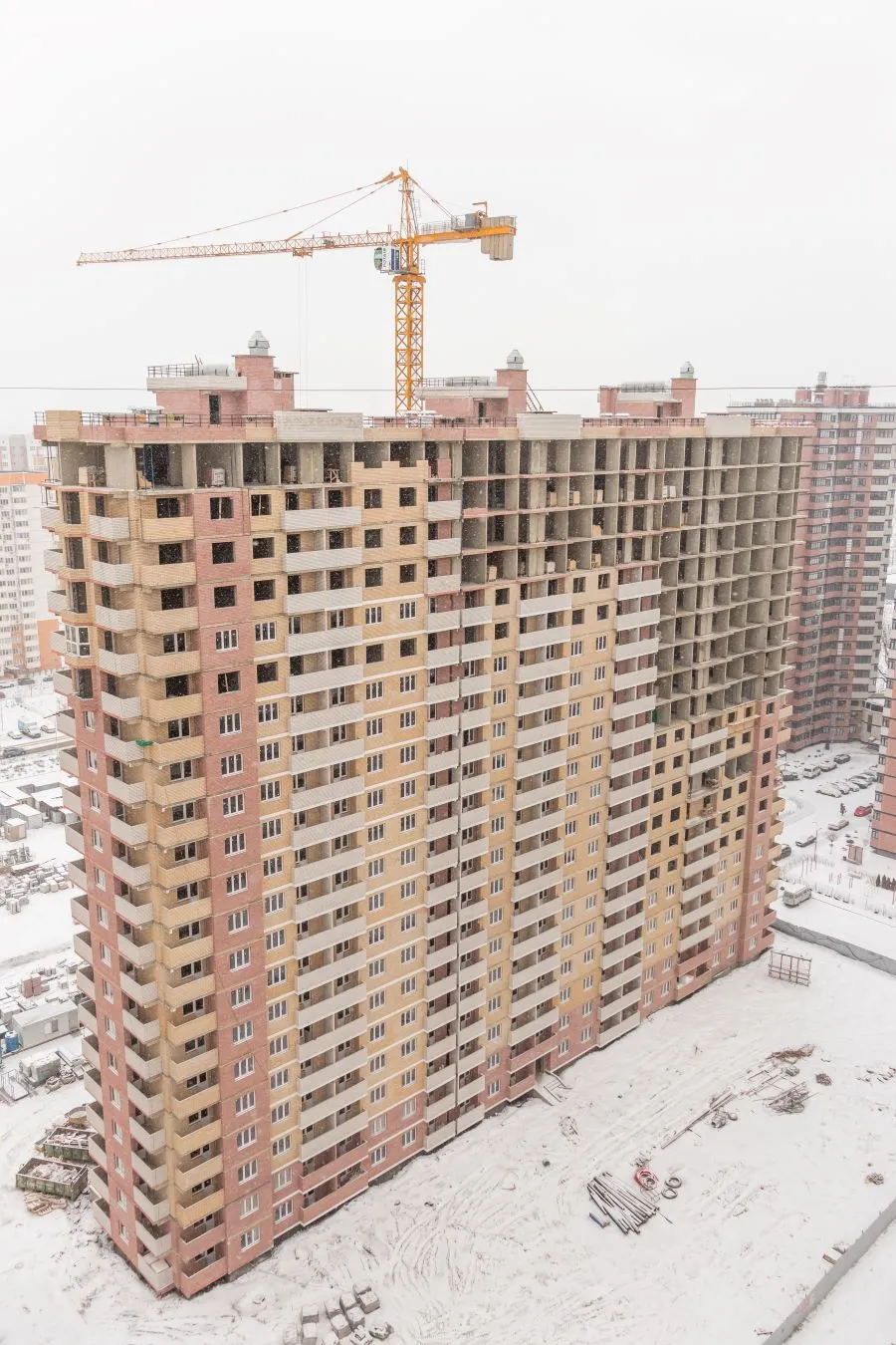 ЖК "Бауинвест" ход строительства