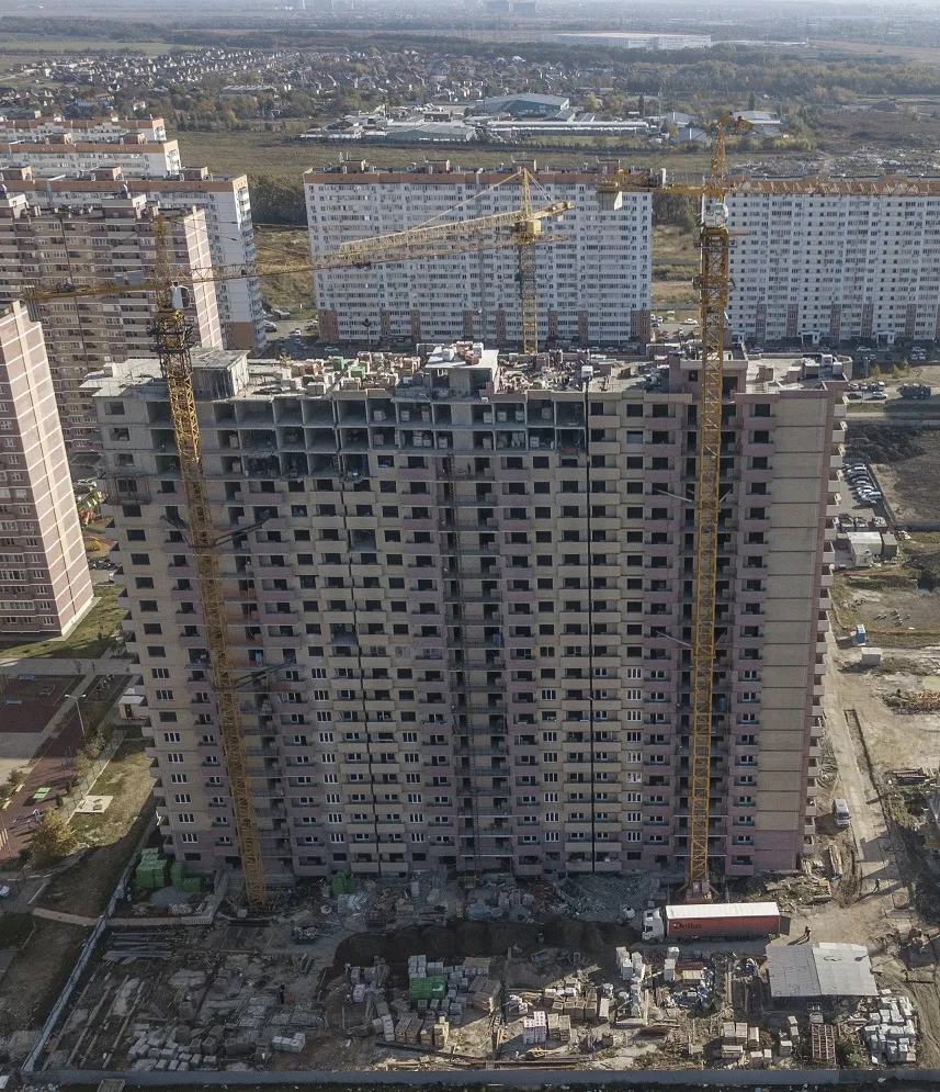 ЖК "Бауинвест" ход строительства