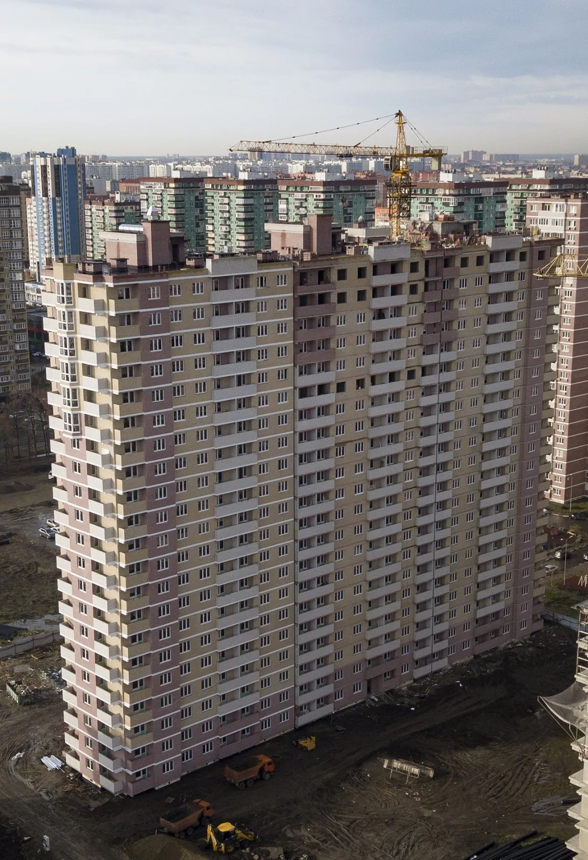 ЖК "Бауинвест" ход строительства