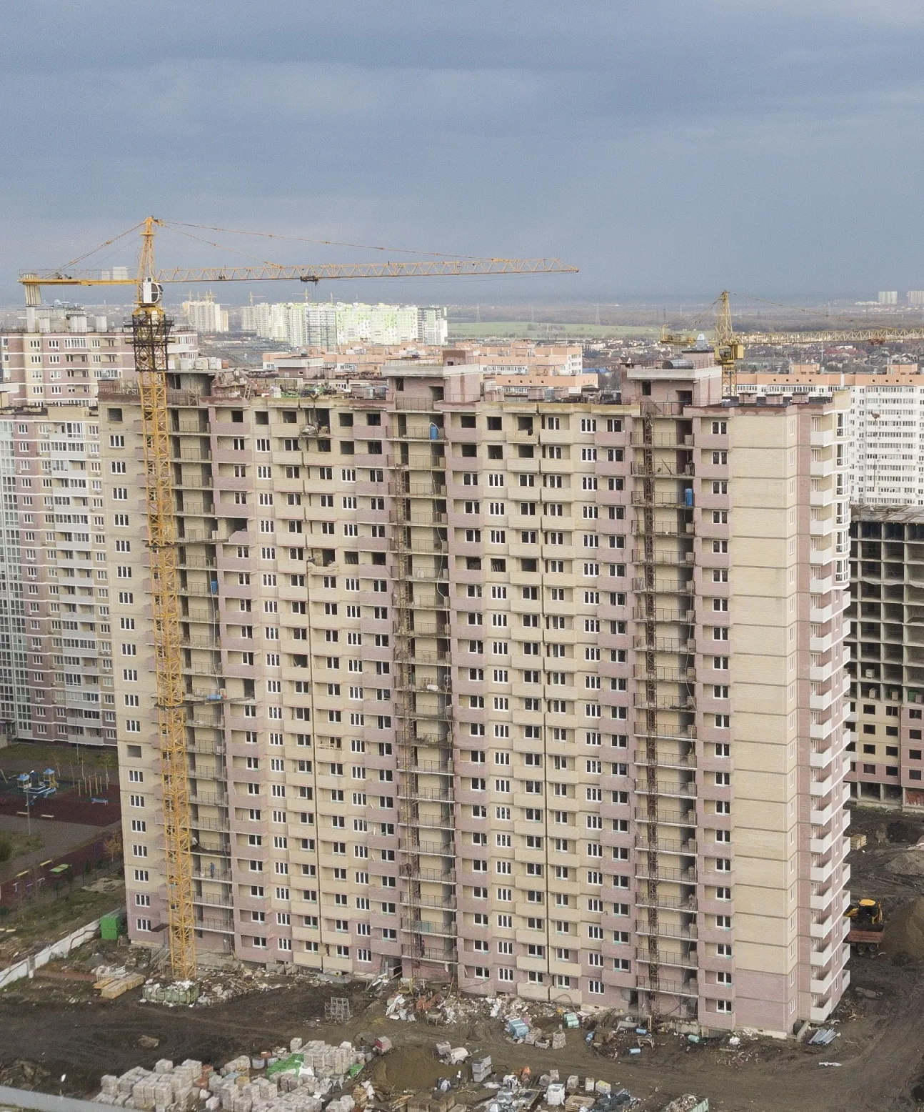 ЖК "Бауинвест" ход строительства