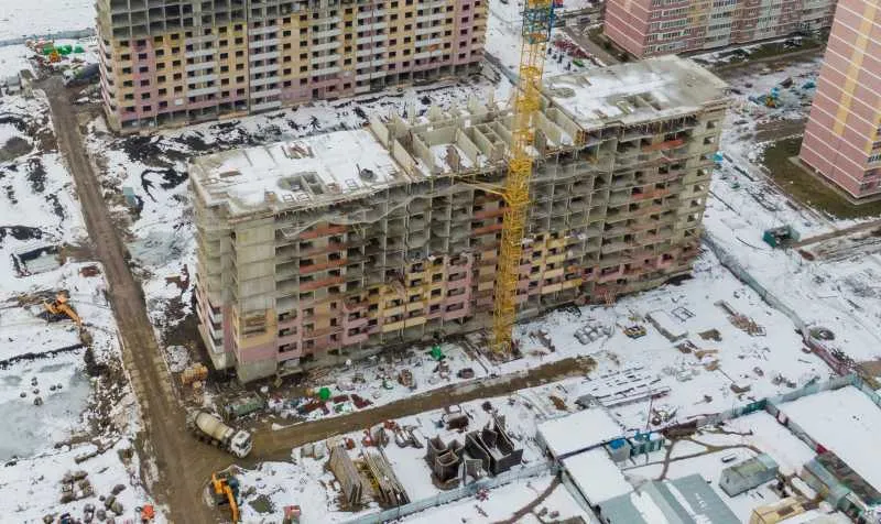 ЖК "Бауинвест" ход строительства