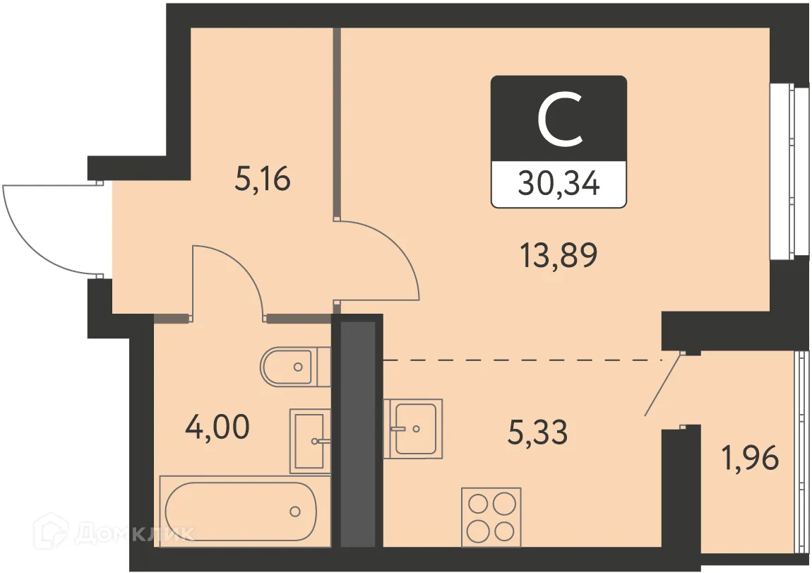 Фото квартиры в ЖК Спутник-1