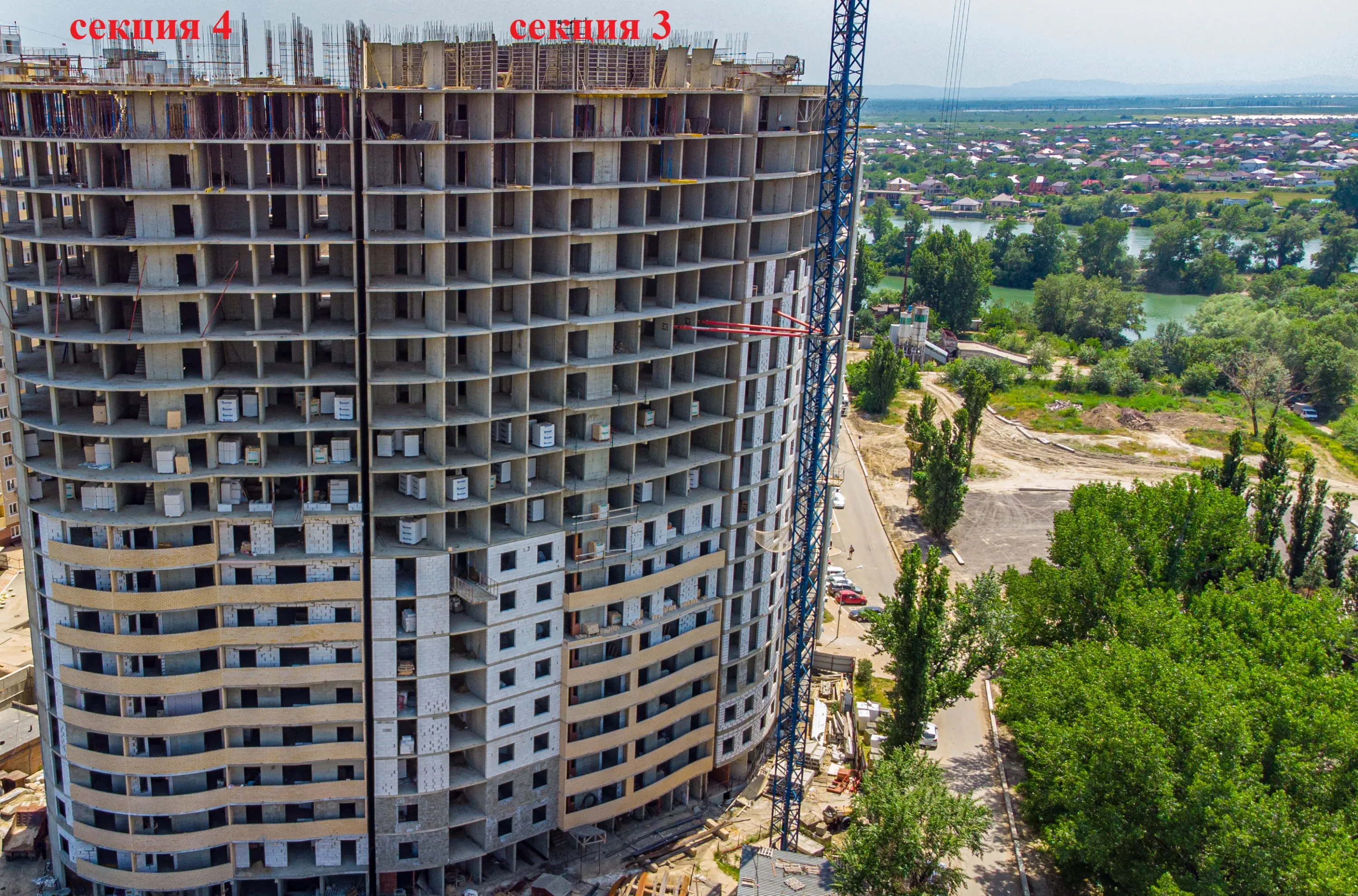 ЖК "Радонеж" ход строительства