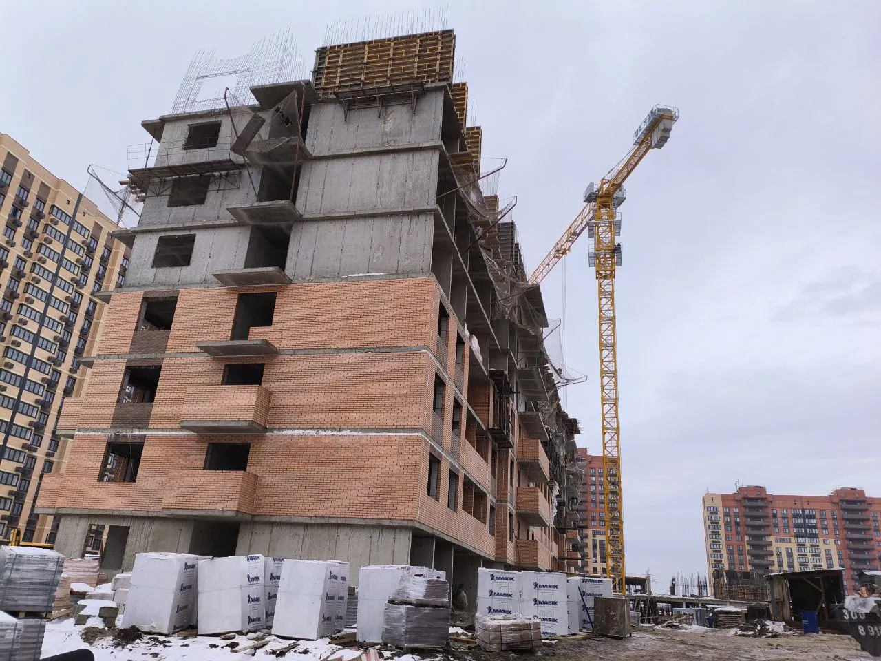 ЖК "Смородина" ход строительства