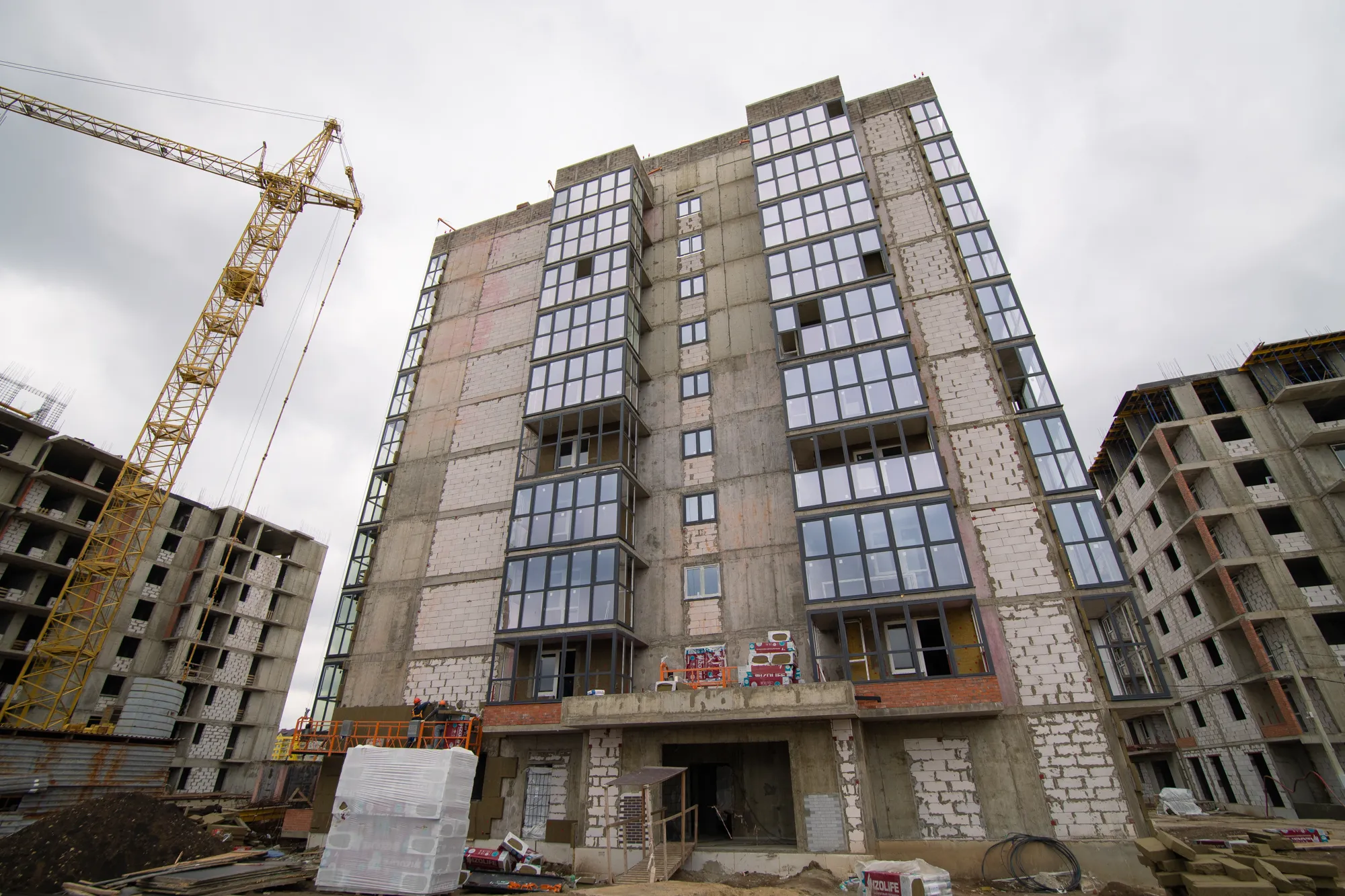 ЖК Европа -Сити ход строительства