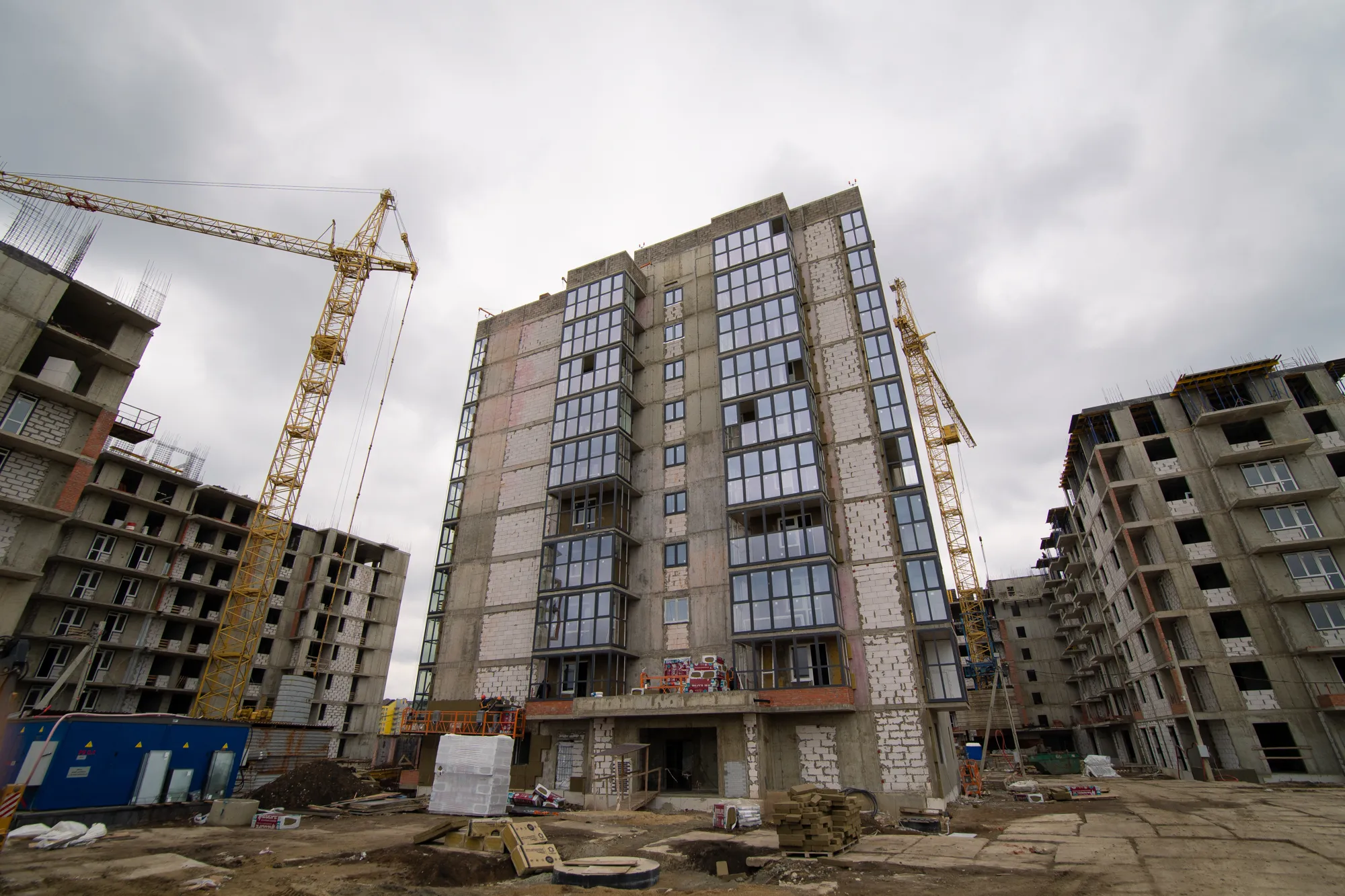 ЖК Европа -Сити ход строительства