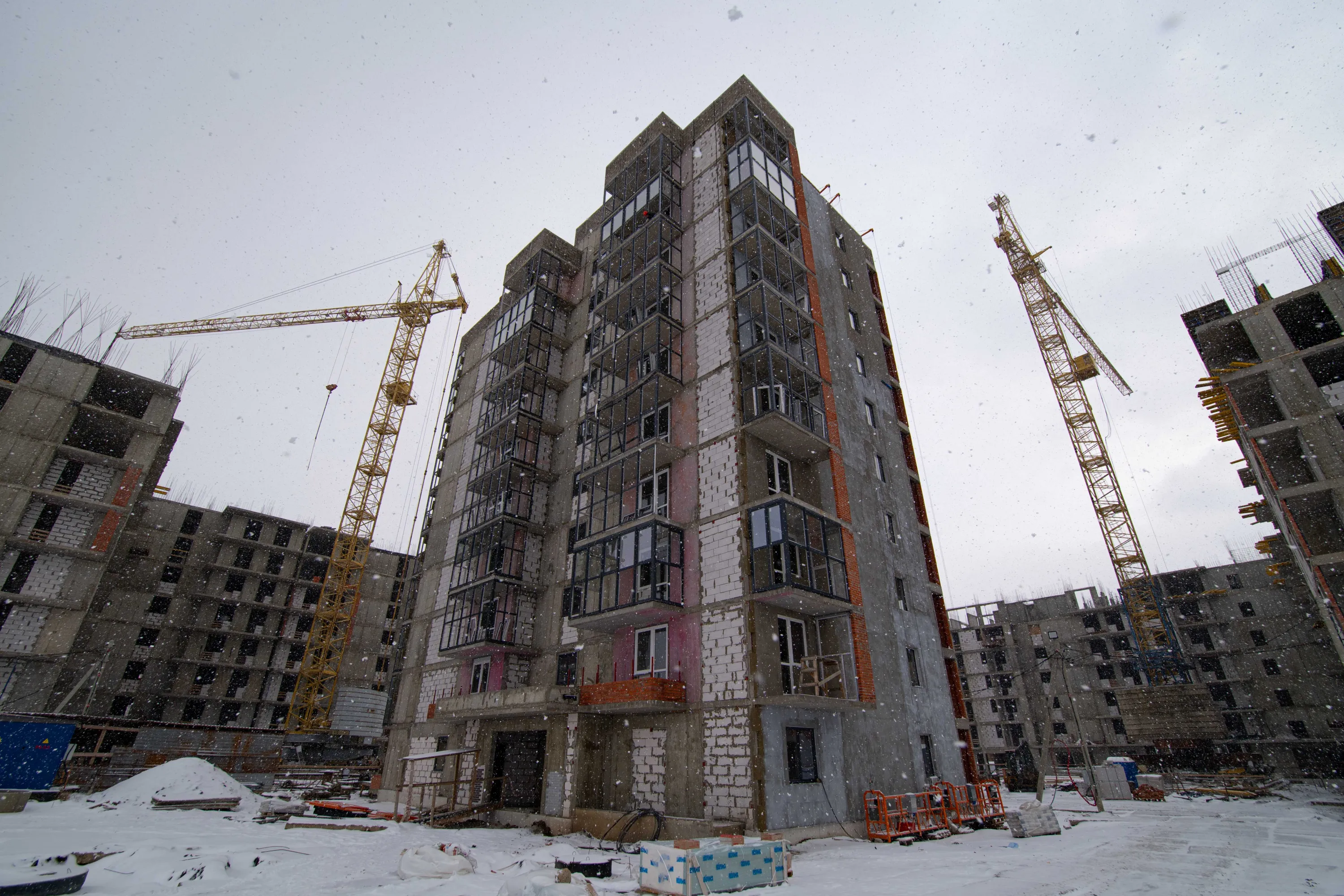 ЖК Европа -Сити ход строительства