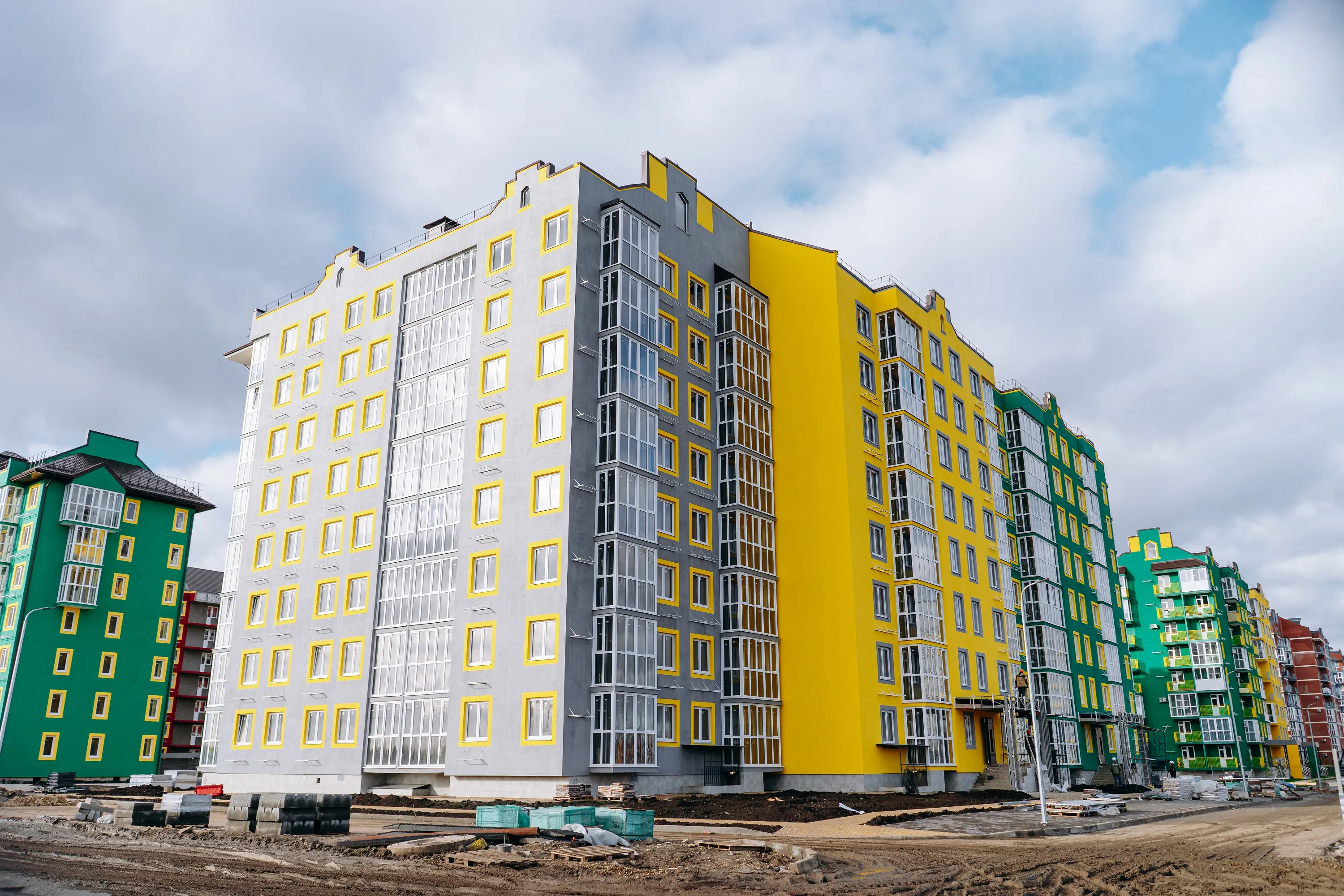 ЖК Европа -Сити ход строительства