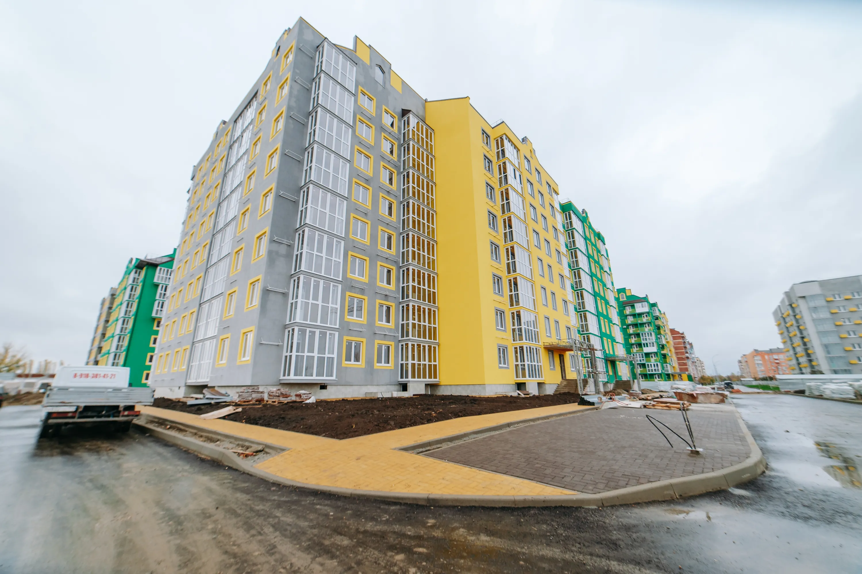 ЖК Европа -Сити ход строительства