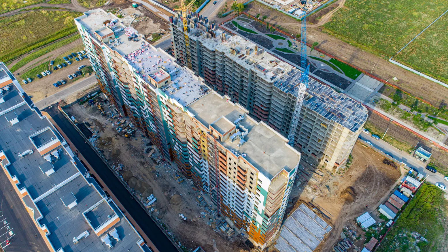 ЖК Россинский парк ход строительства
