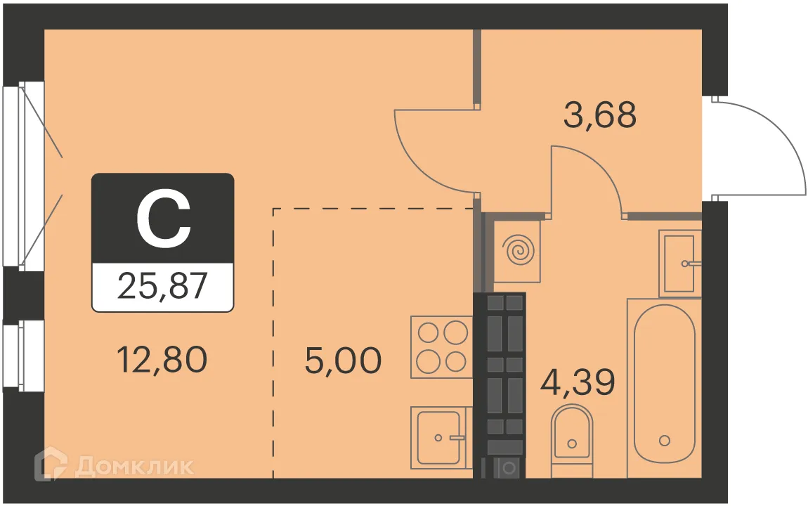 Фото квартиры в ЖК Спутник-1