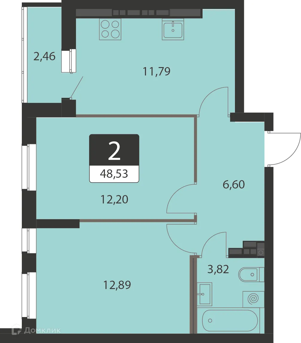 Фото квартиры в ЖК Спутник-1