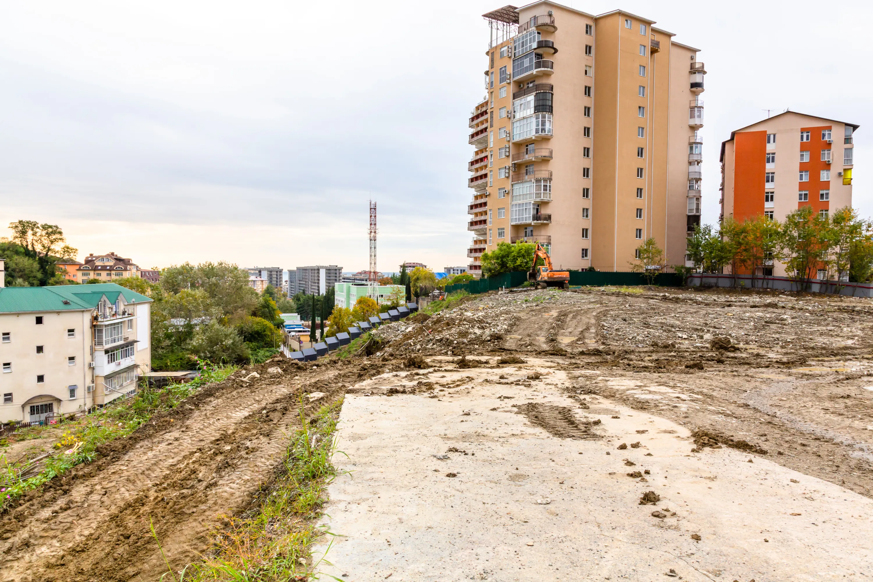 Моретта ход строительства