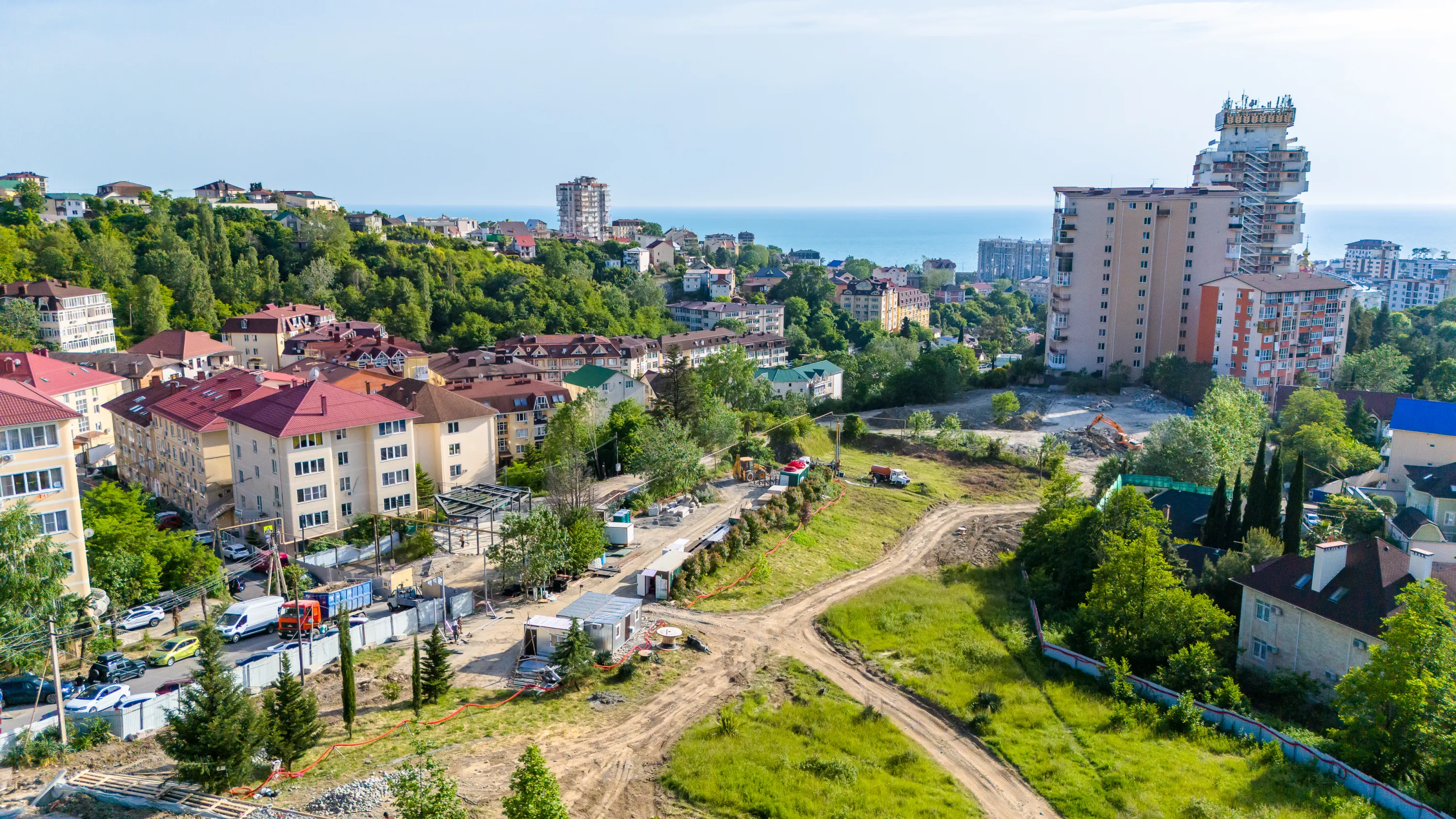 Моретта ход строительства