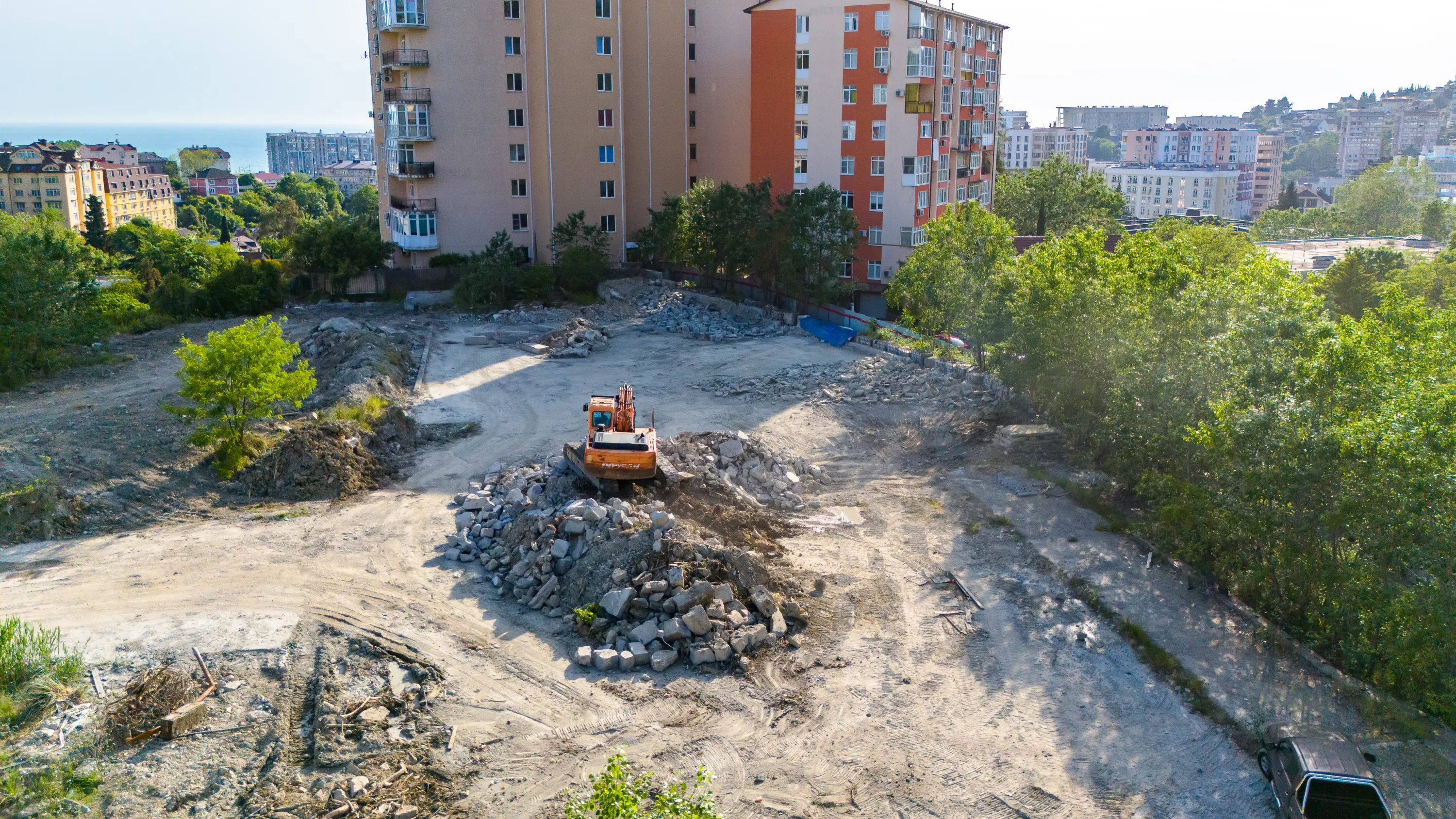 Моретта ход строительства