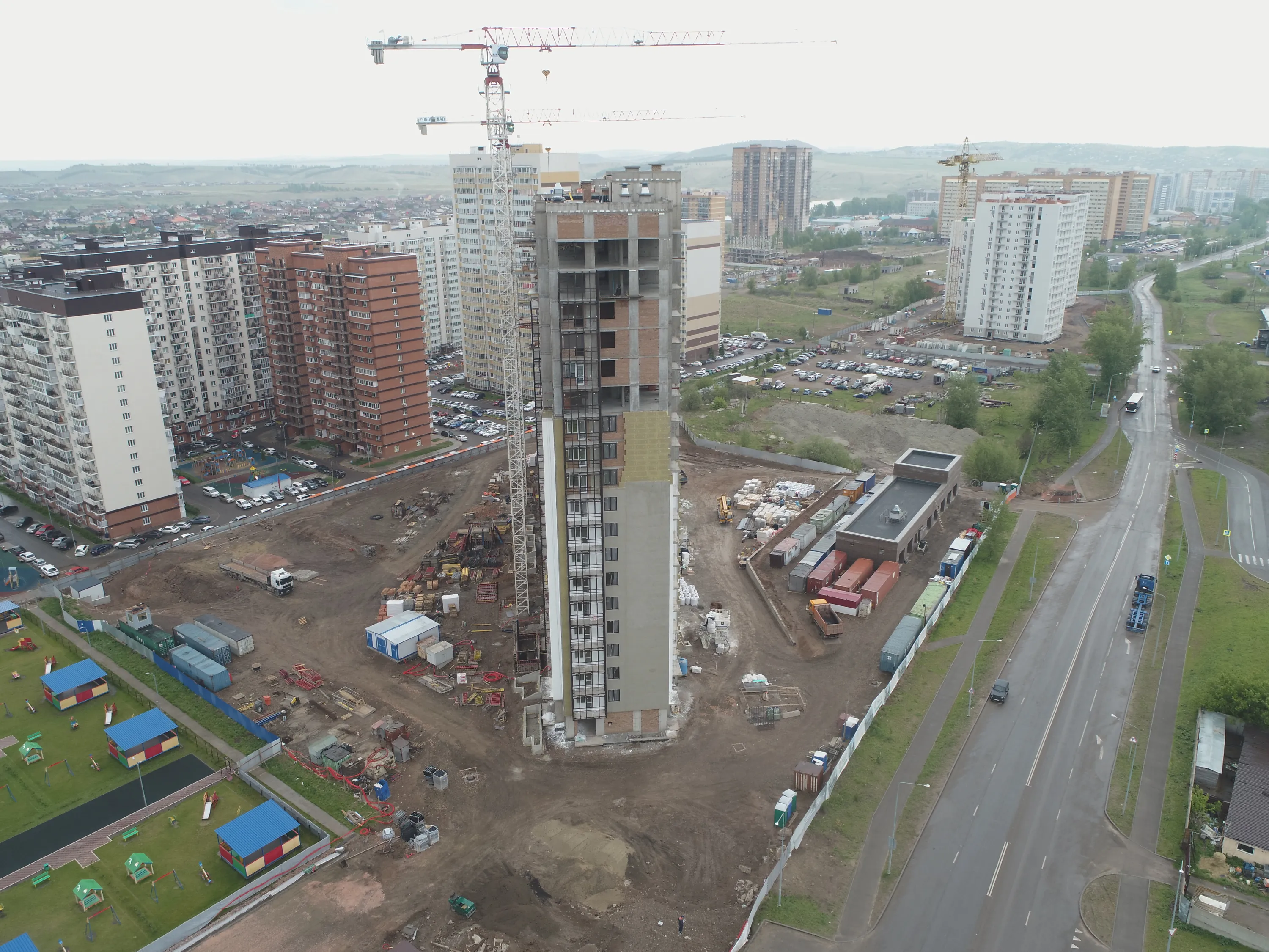 ЖК Кедр ход строительства