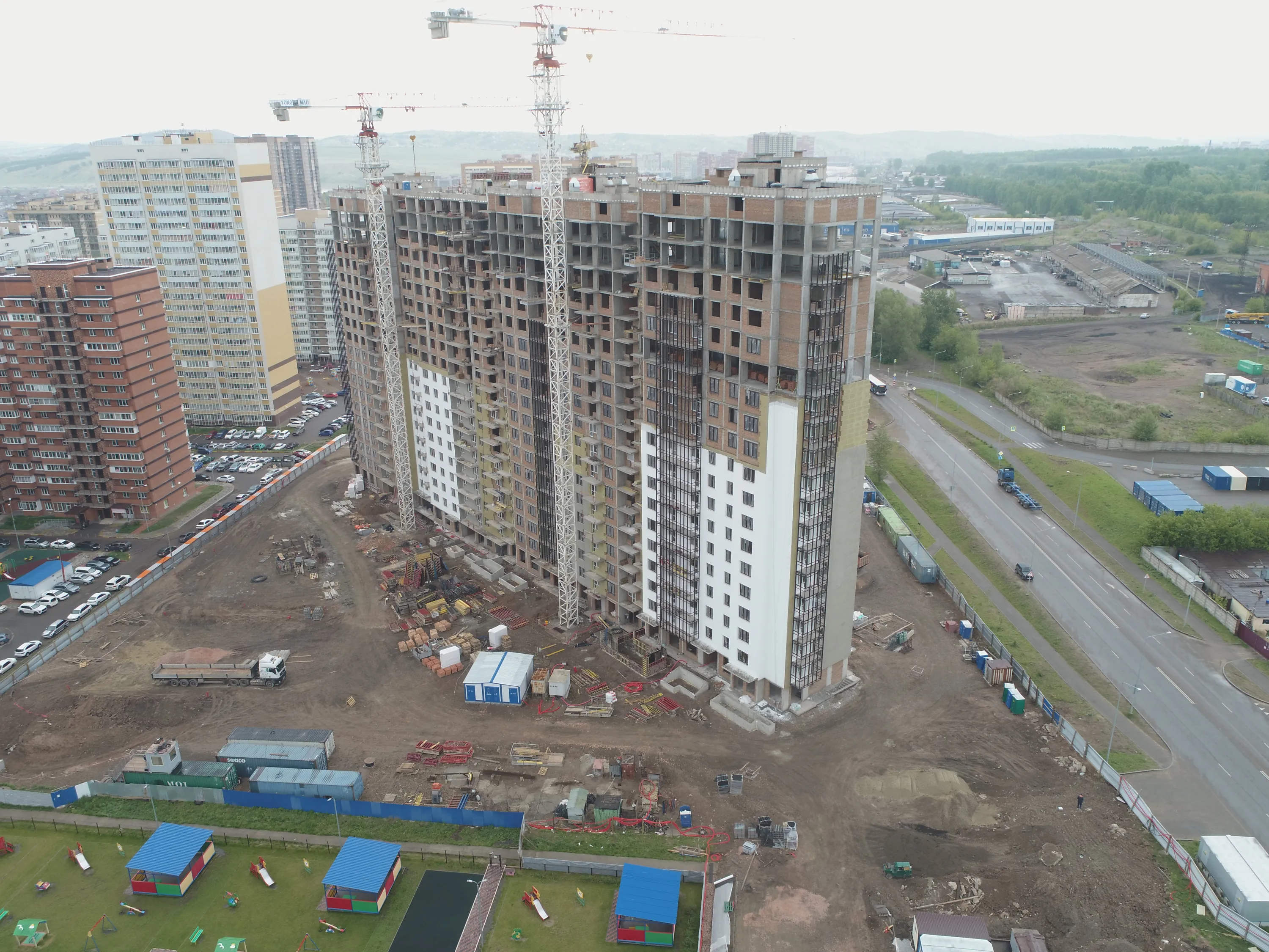 ЖК Кедр ход строительства