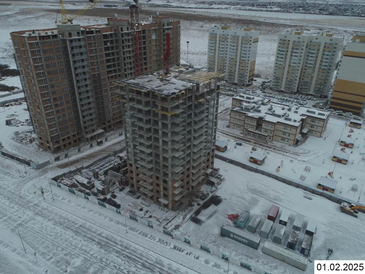 ЖК Кедр ход строительства