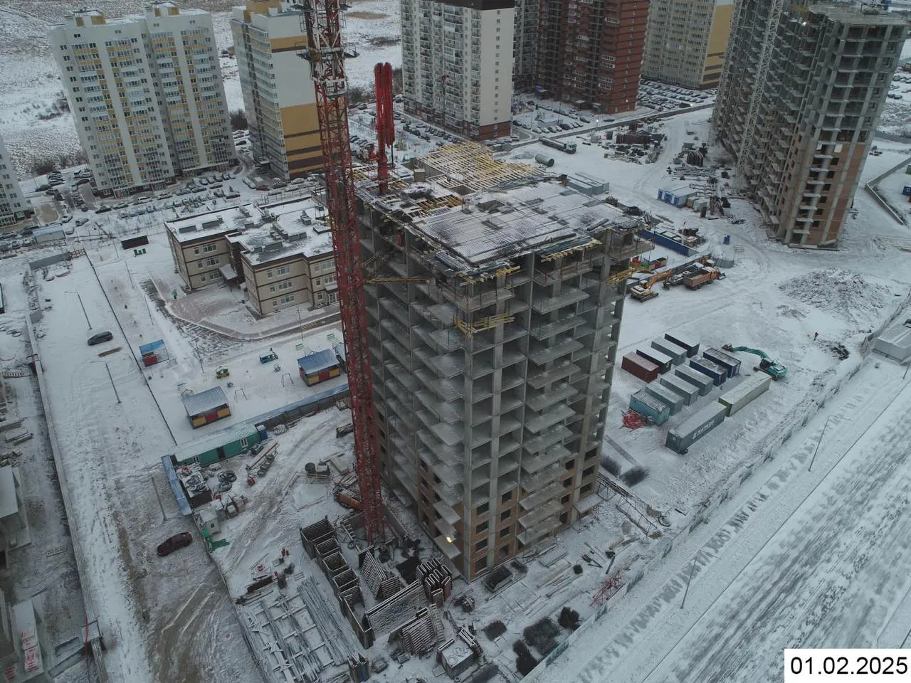 ЖК Кедр ход строительства