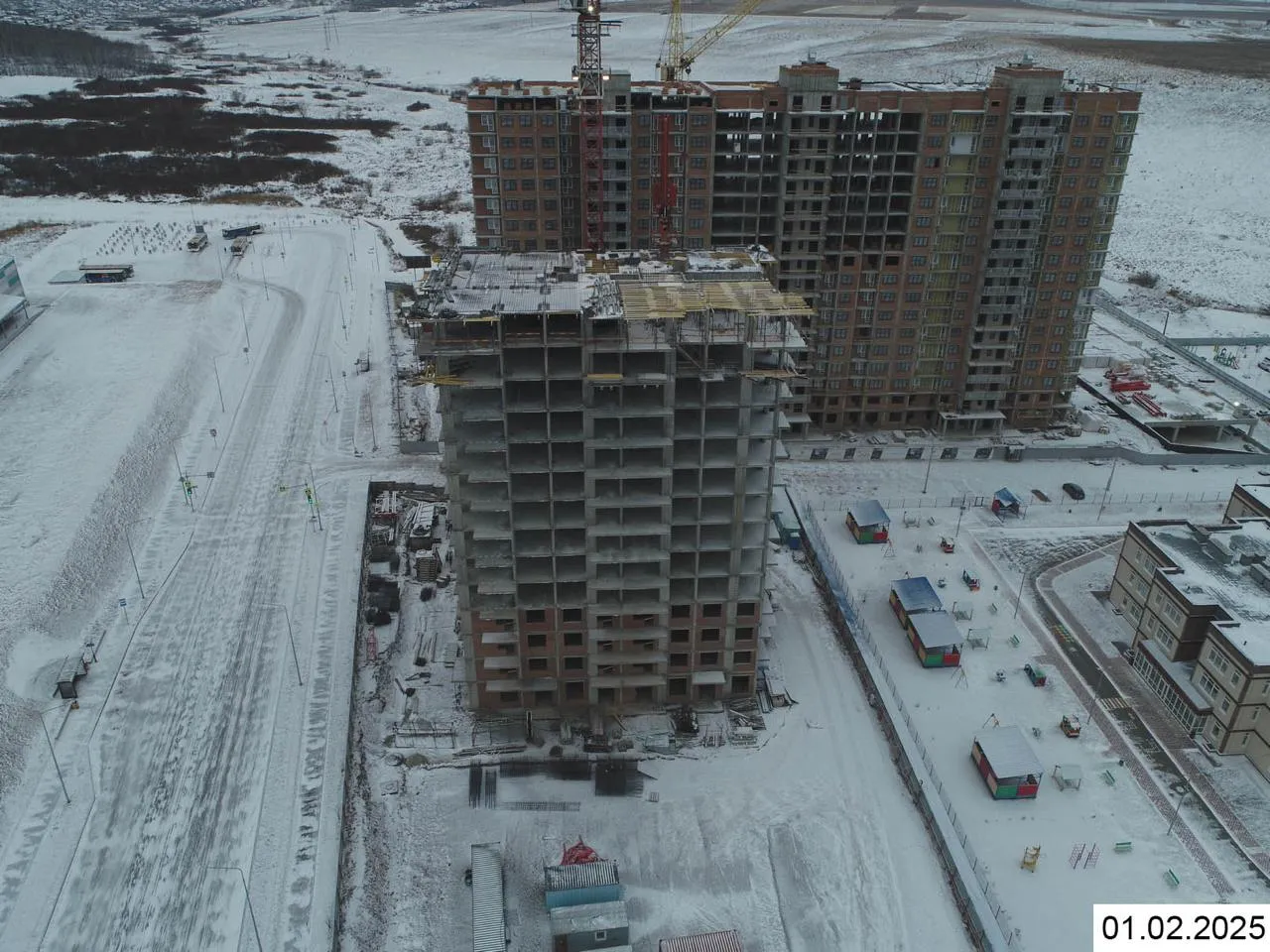 ЖК Кедр ход строительства