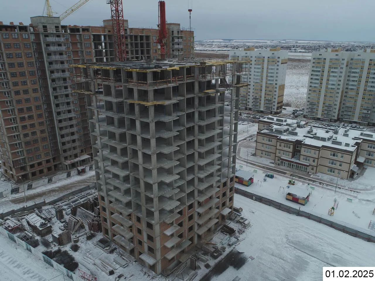 ЖК Кедр ход строительства
