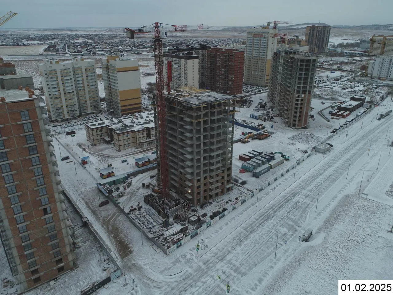 ЖК Кедр ход строительства