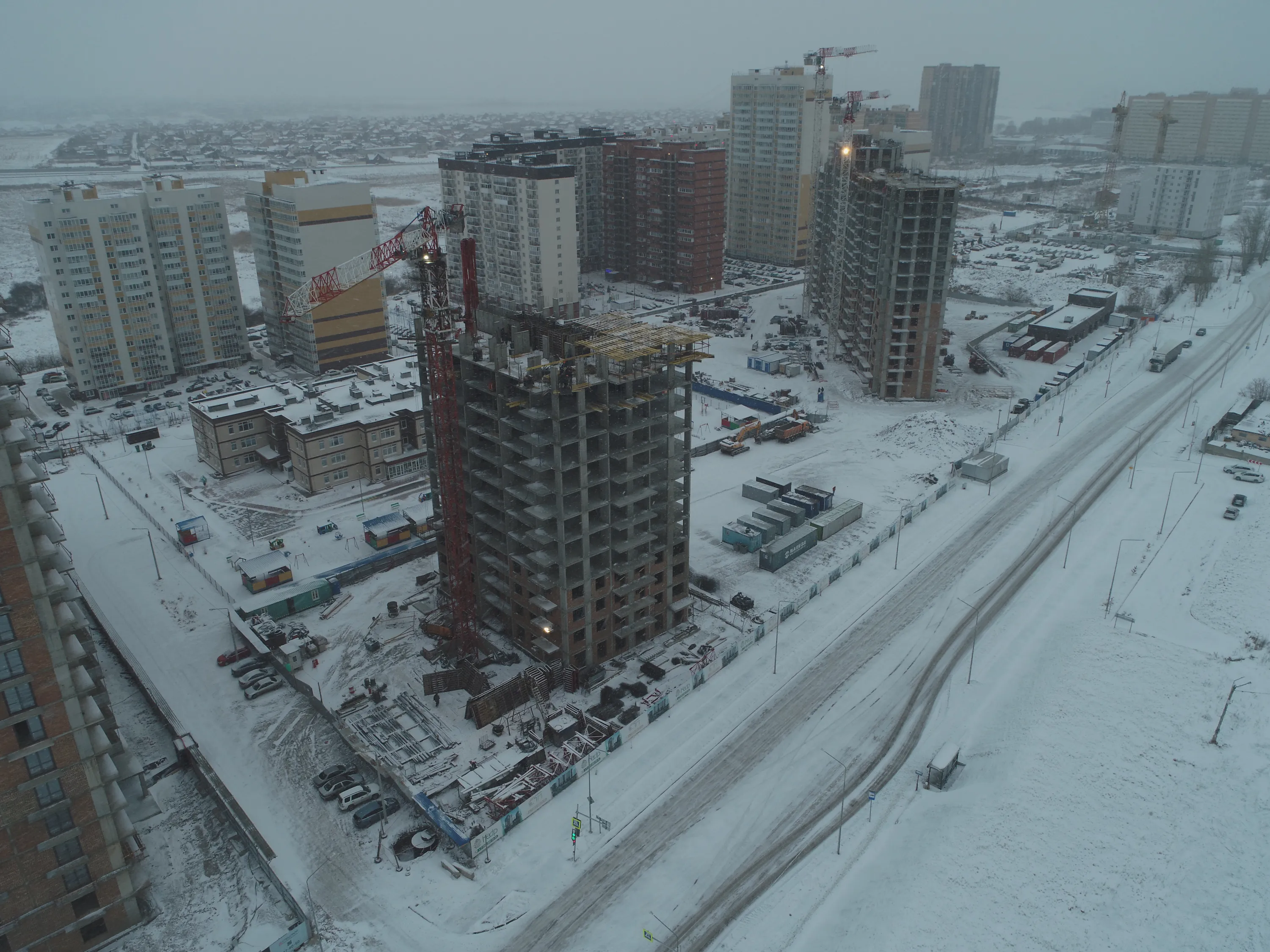 ЖК Кедр ход строительства