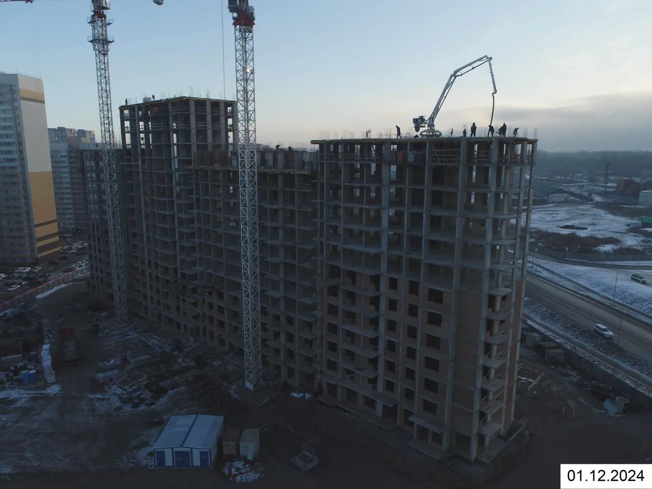 ЖК Кедр ход строительства