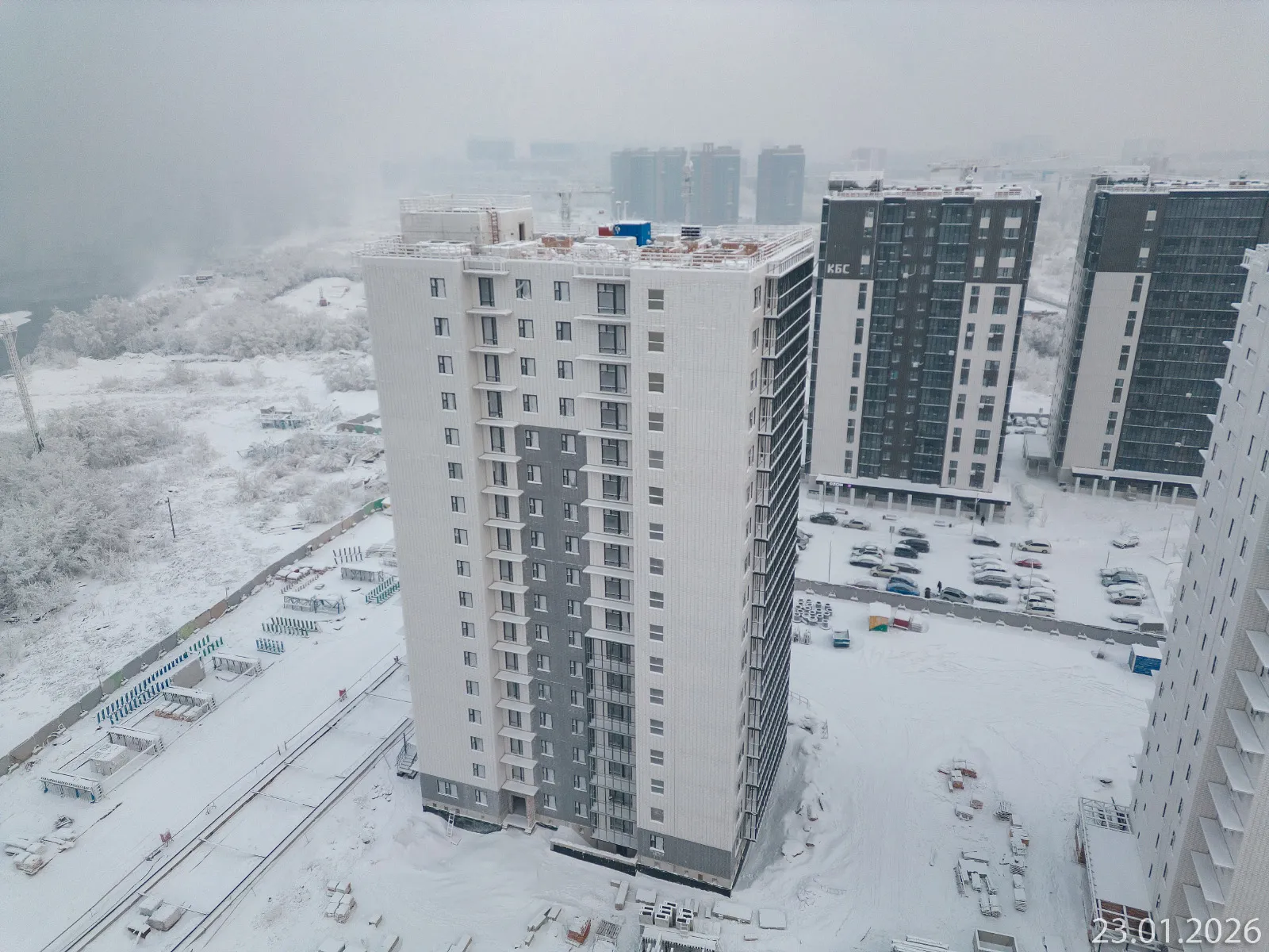 ЖК КБС. Берег ход строительства